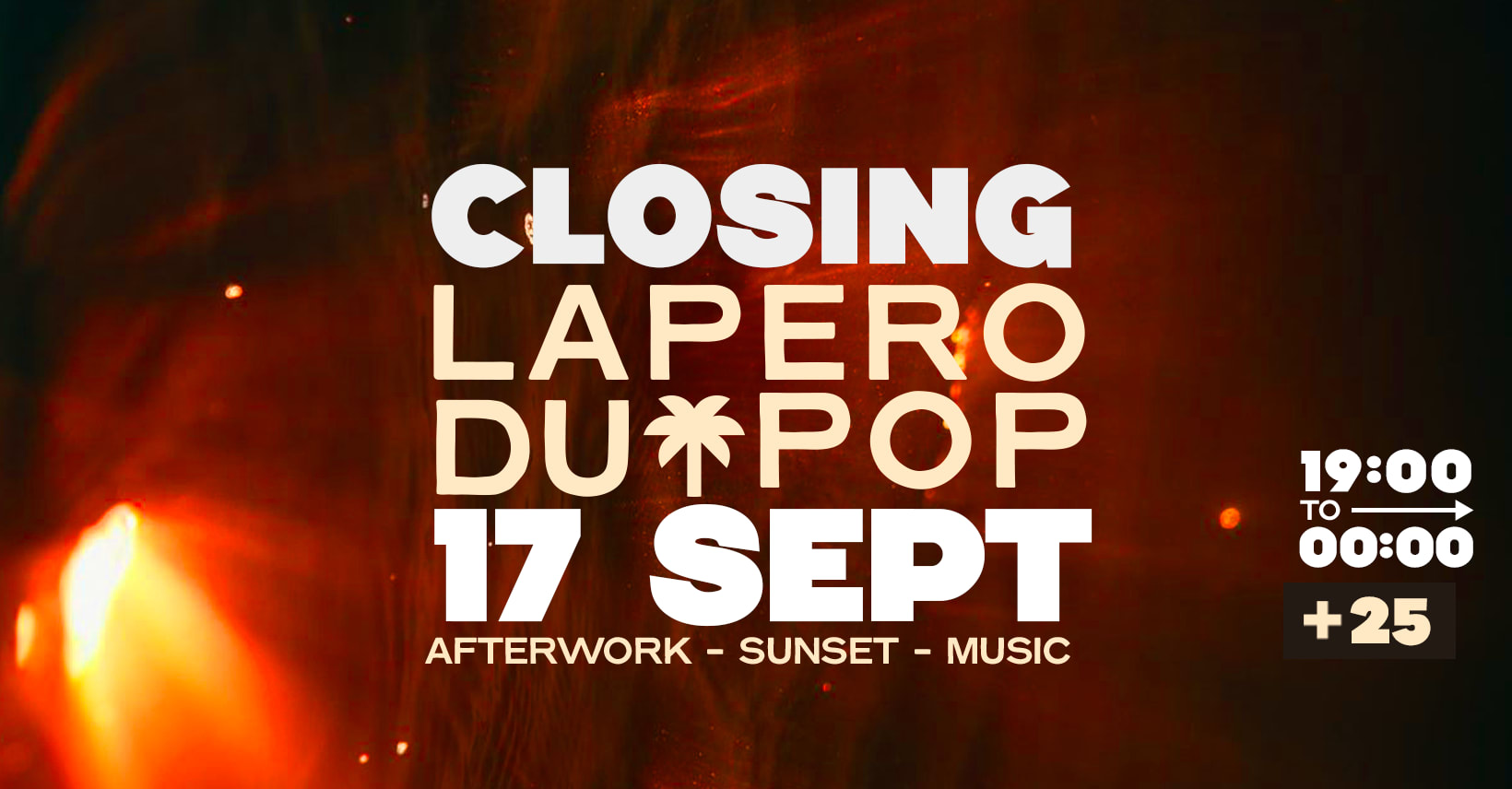 Closing L'apéro Du Pop - Jeu. 17 Septembre