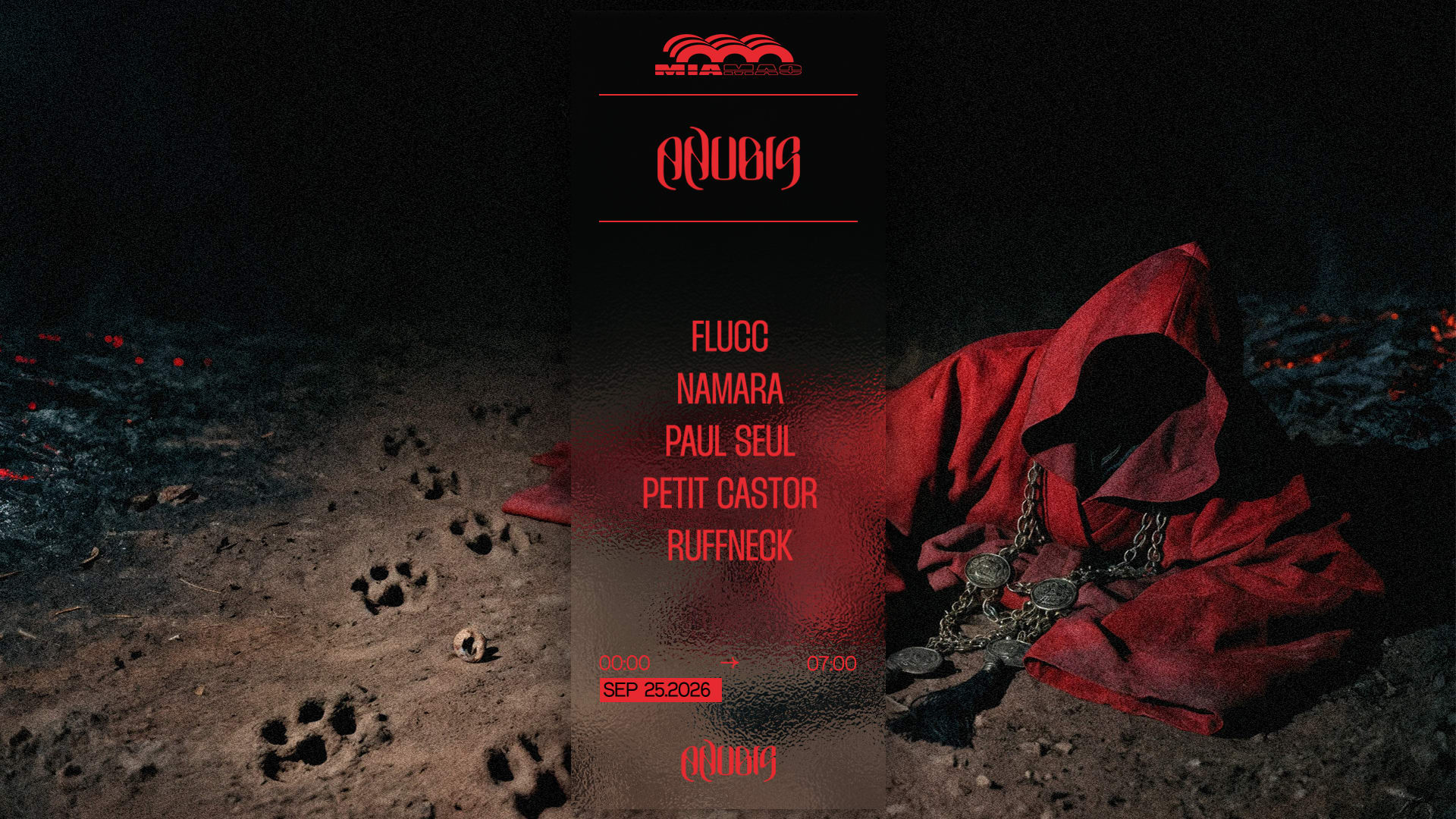 Anubis : Paul Seul, Ruffneck, Flucc, Namara