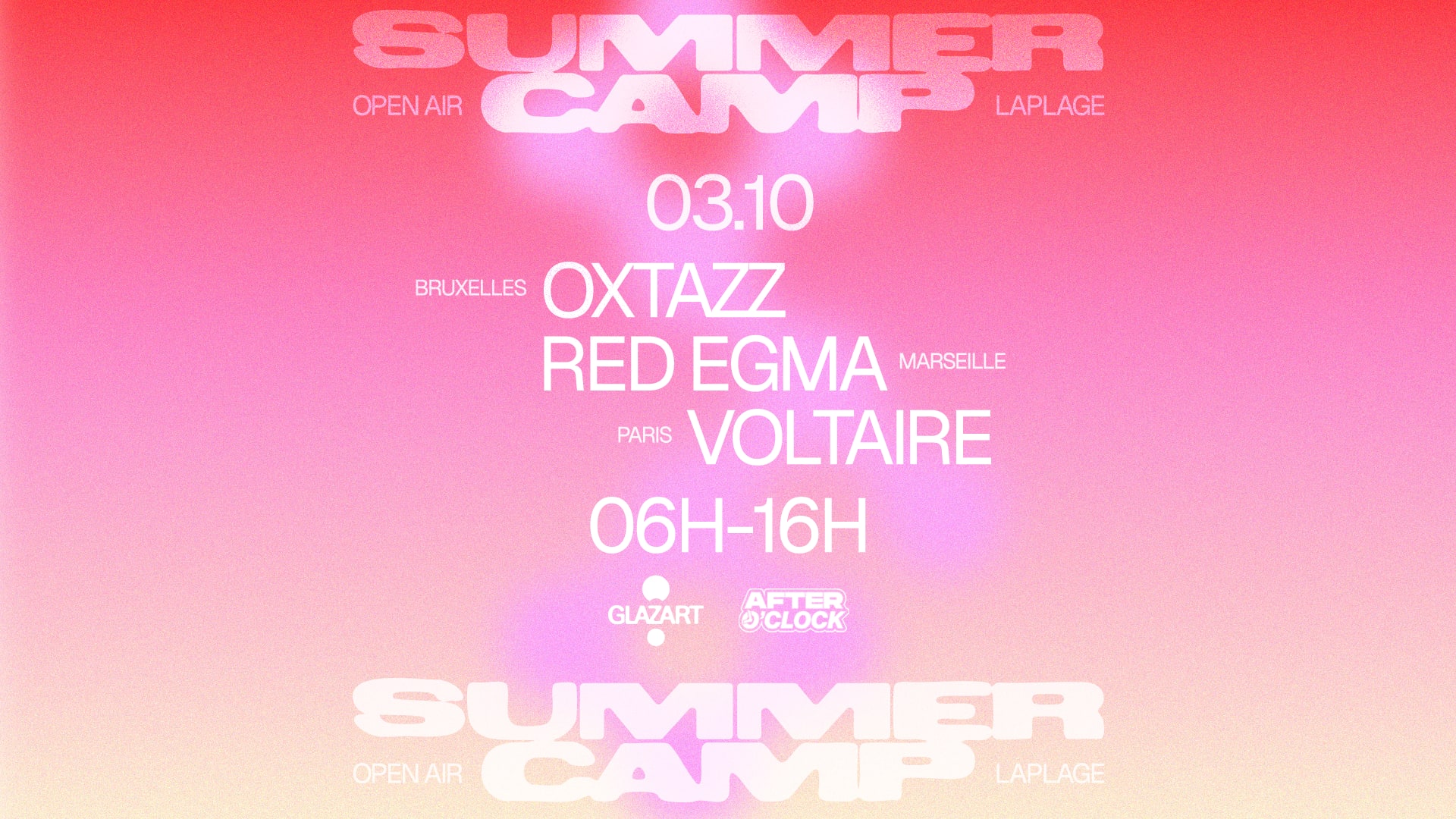 After O'clock X La Plage Open Air : Release Party Va017