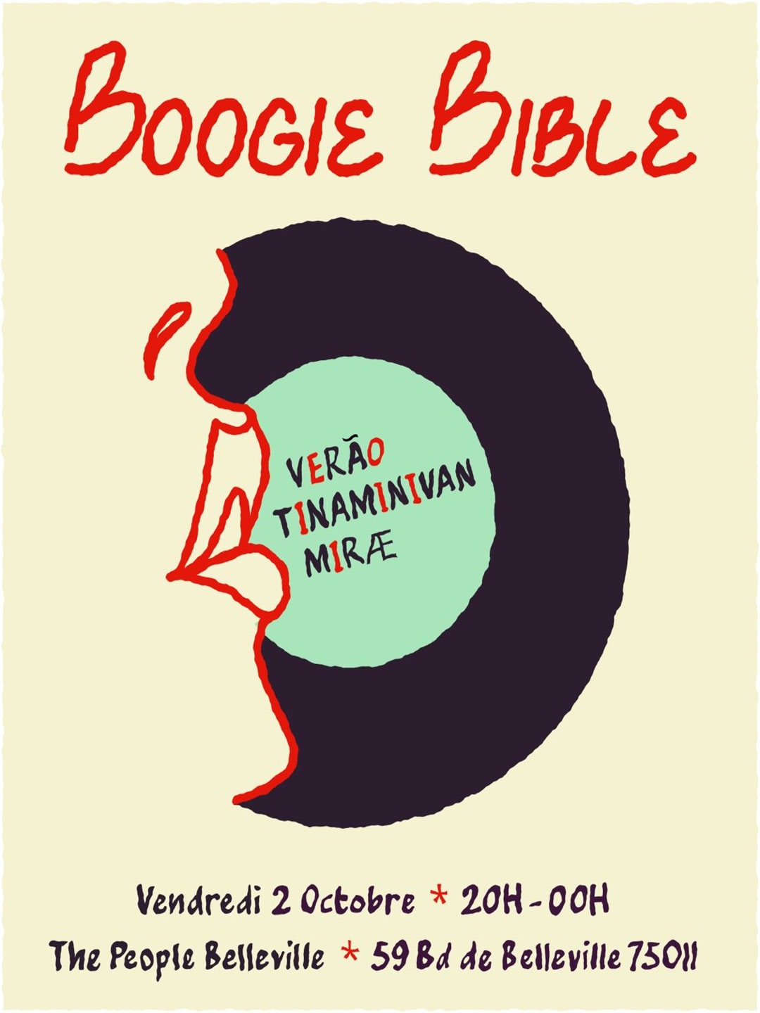 Boogie Bible Avec Miræ, Tina Minivan, Verão