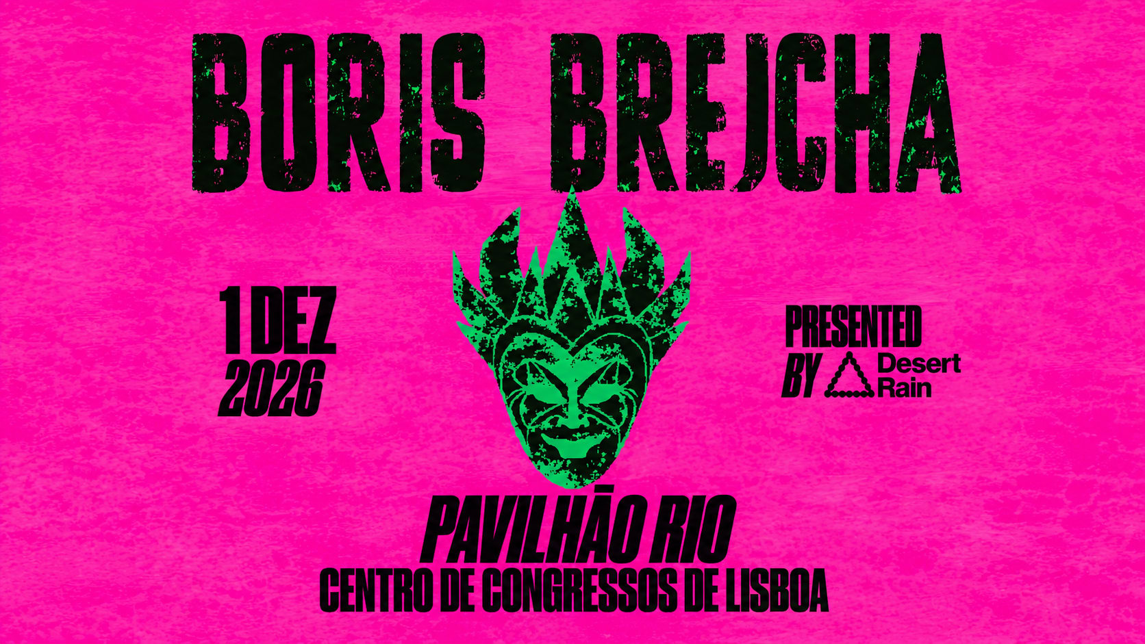 Boris Brejcha | Lisbon 2026 - New Date