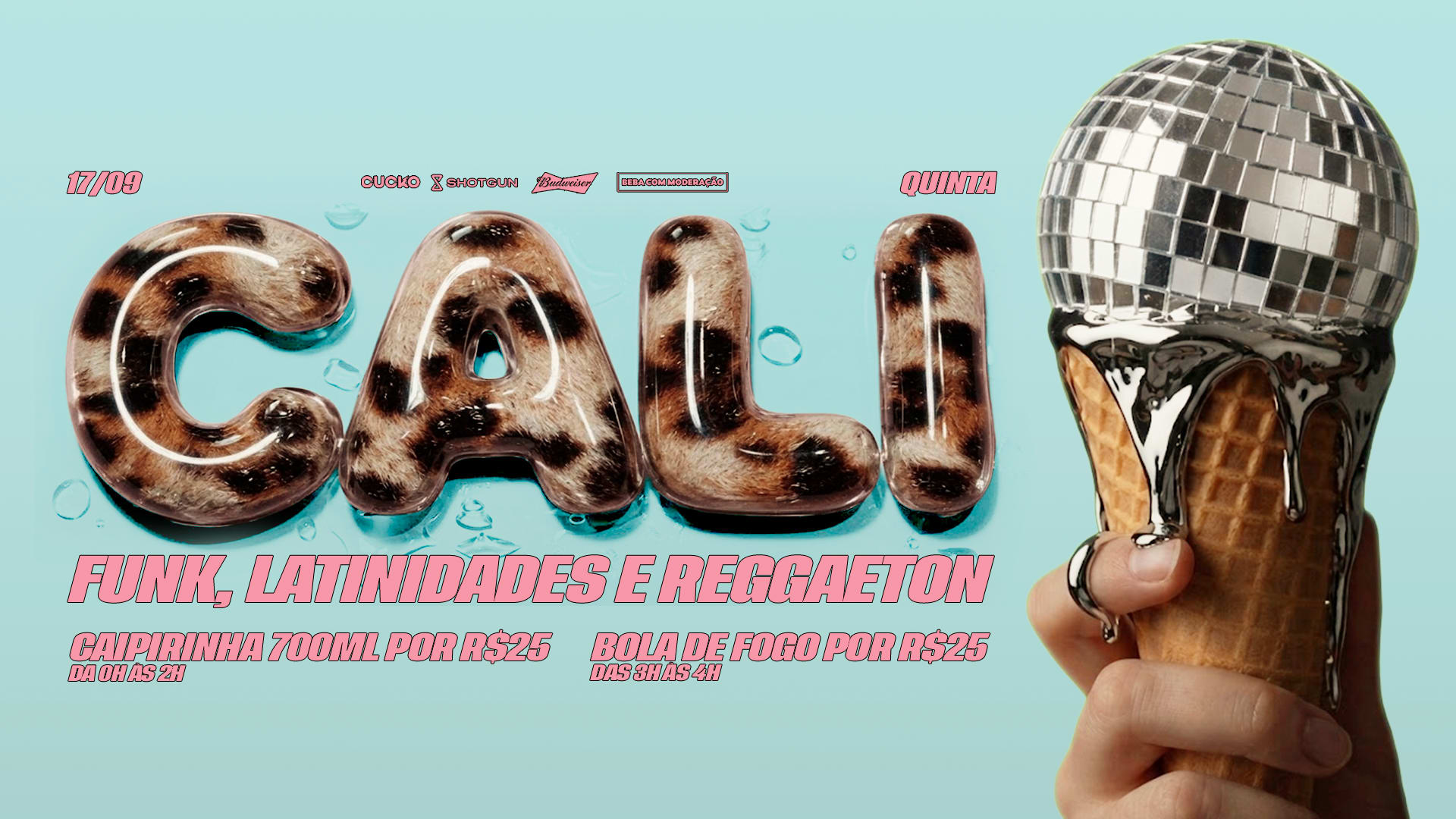 Cali :: Funk, Latinidades E Reggaeton :: 17.09 @Cucko