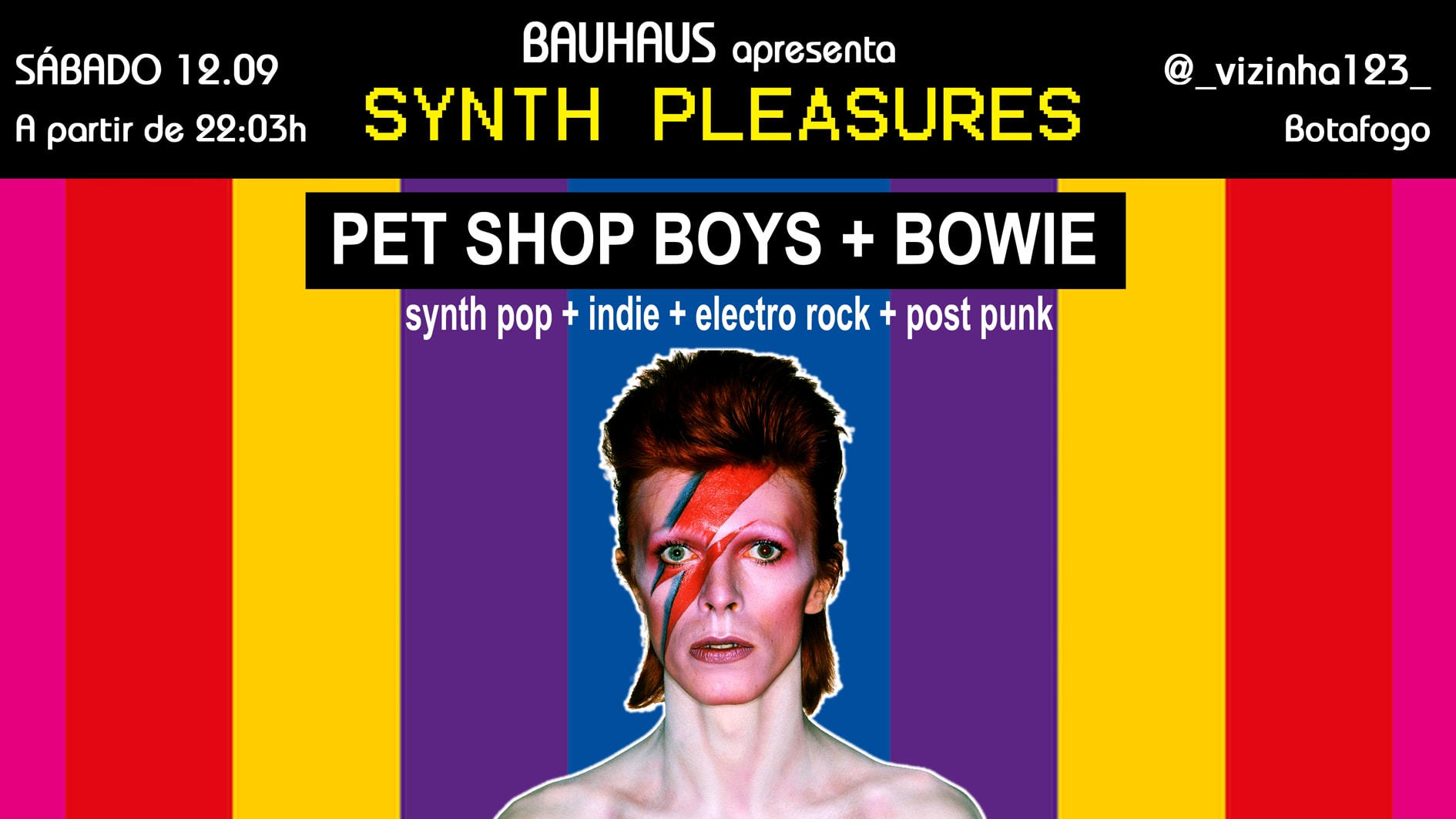 Pet Shop Boys & Bowie - Bauhaus Apresenta Synth Pleasures #6