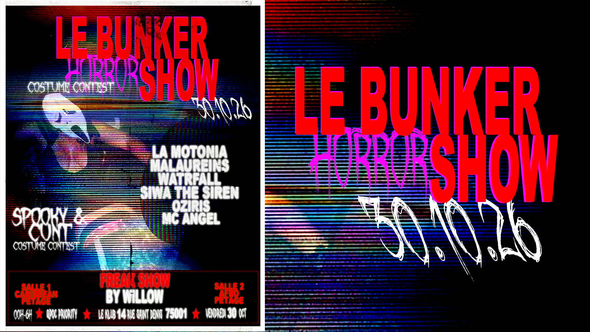 Le Bunker Horror Show