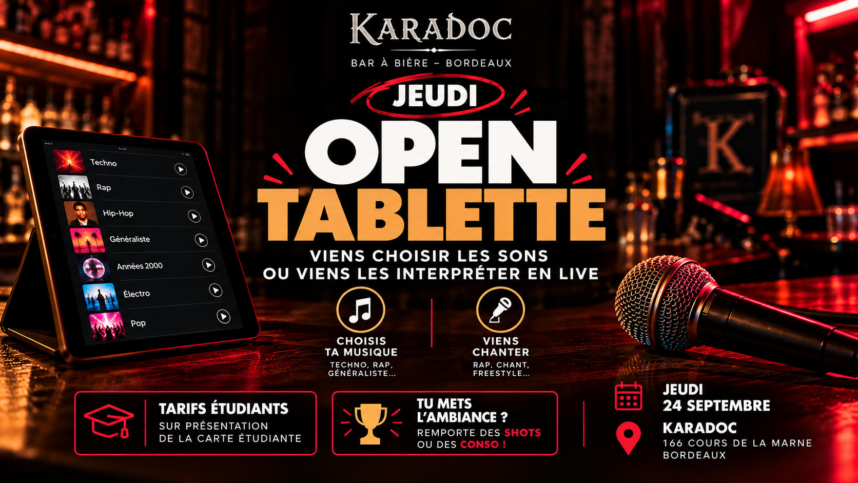 Open Tablette - Karadoc
