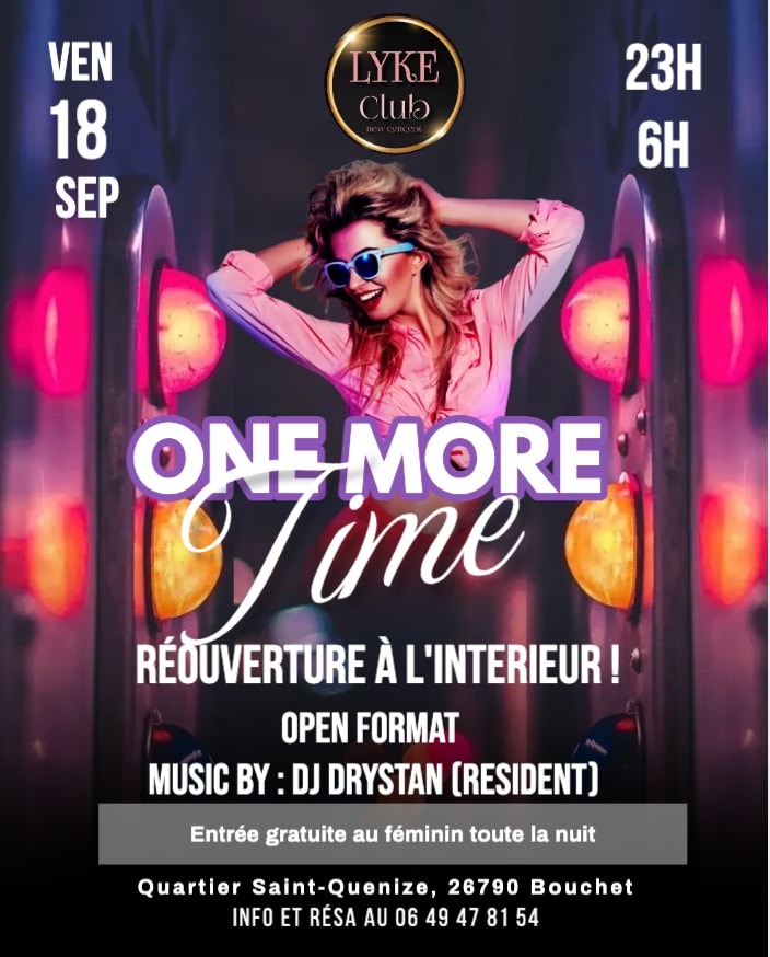 One More Time Lyke Club
