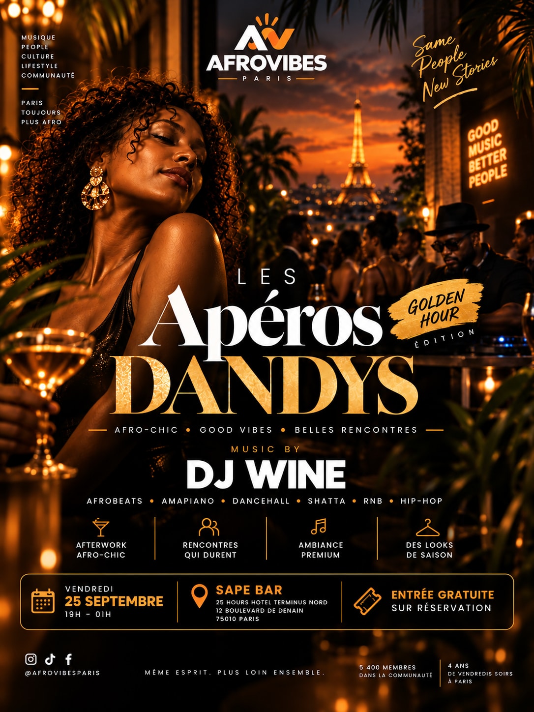 Les Apéros Dandys - Édition Golden Hour