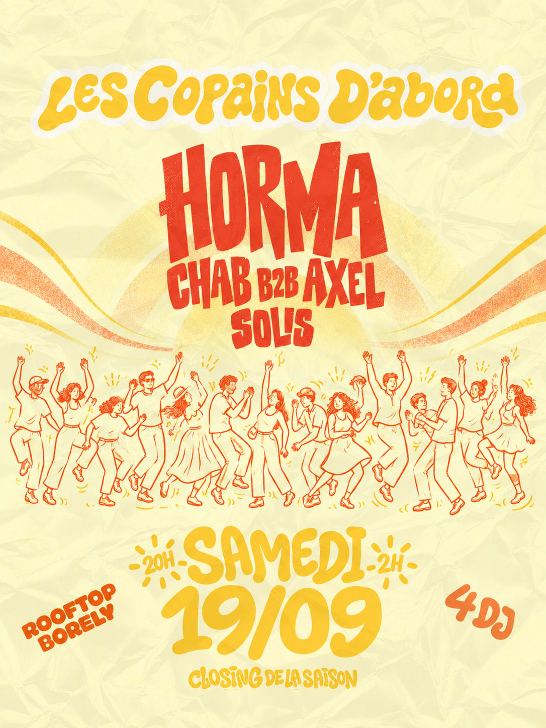 Les Copains D’Abord — Closing De La Saison ☀️