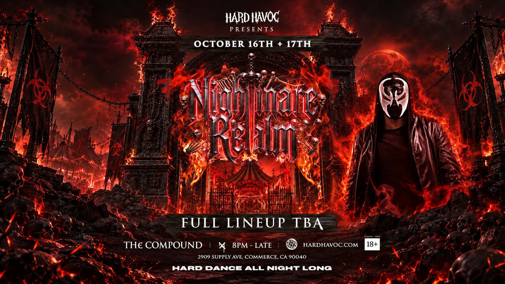Hard Havoc Presents: Nightmare Realm ( 2 Days)