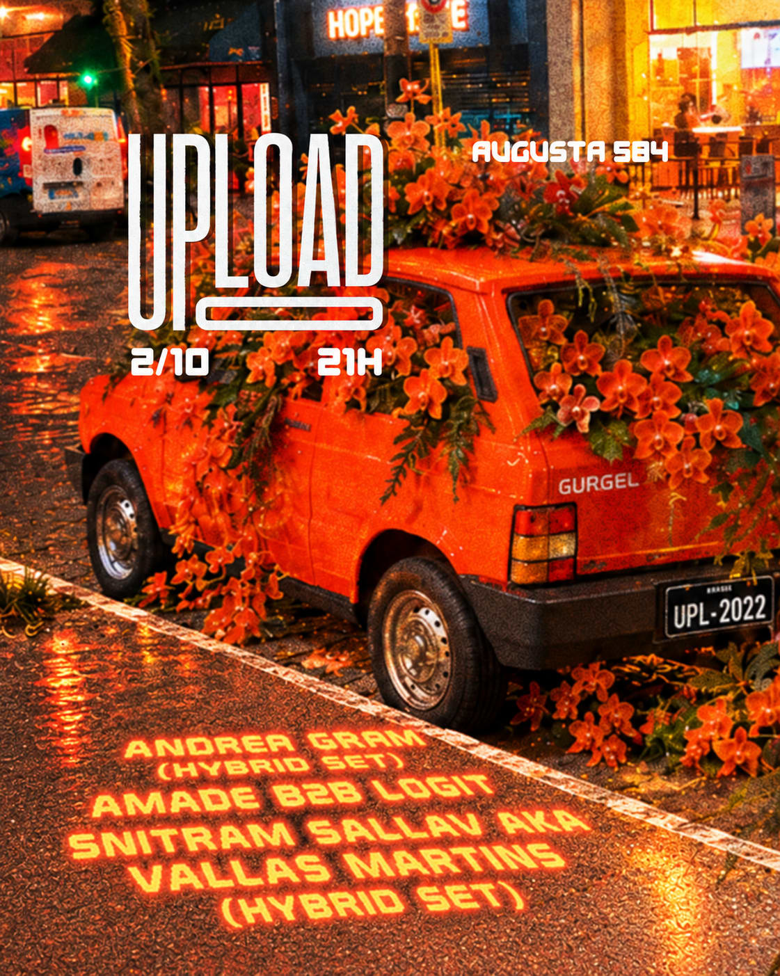 Upload #076: <Brasil_Beat> C/ Andrea Gram // Free Até 23h