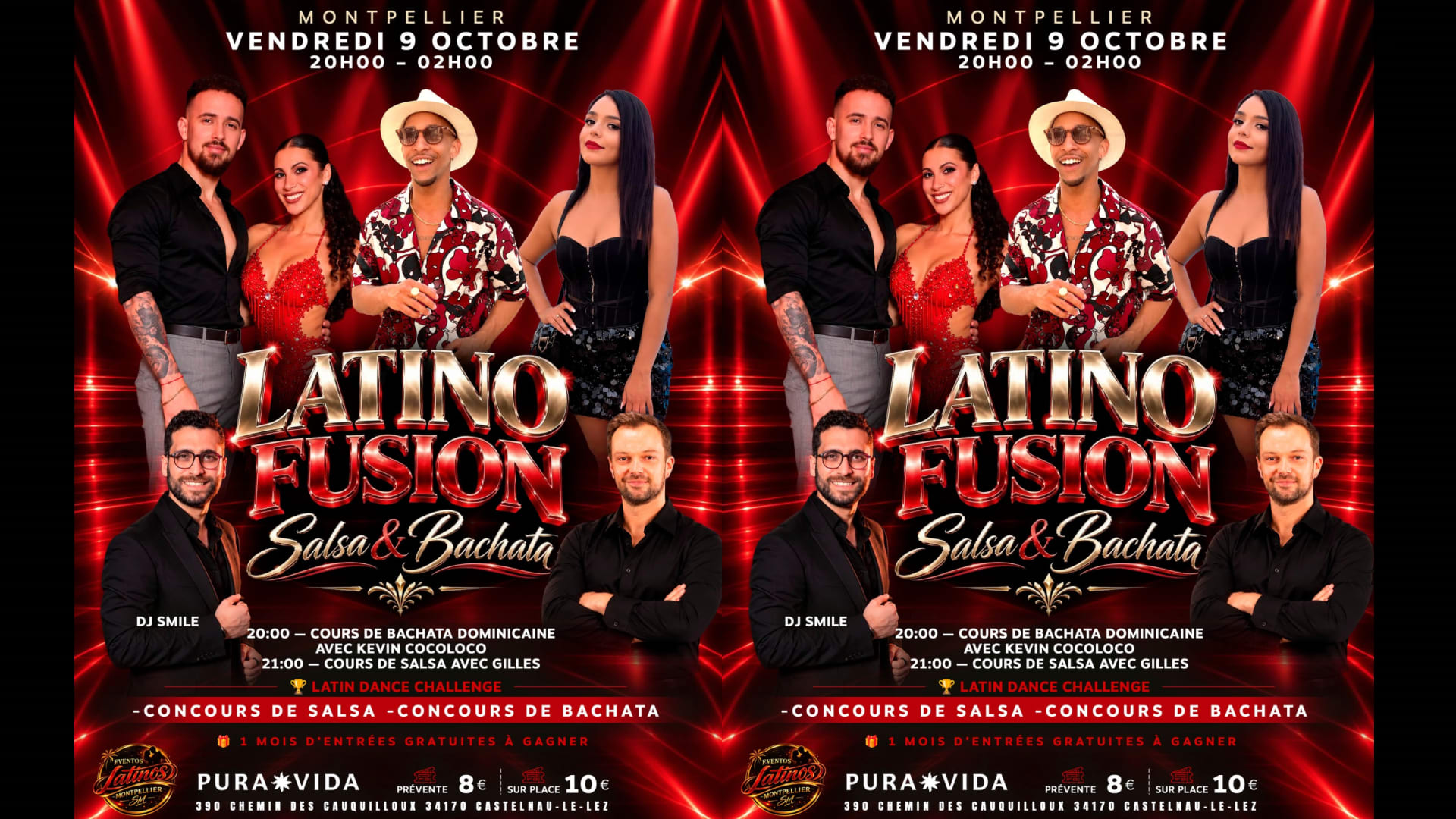 Soirée Salsa & Bachata •Vendredi 9 Octobre📍Pura Vida Mtp