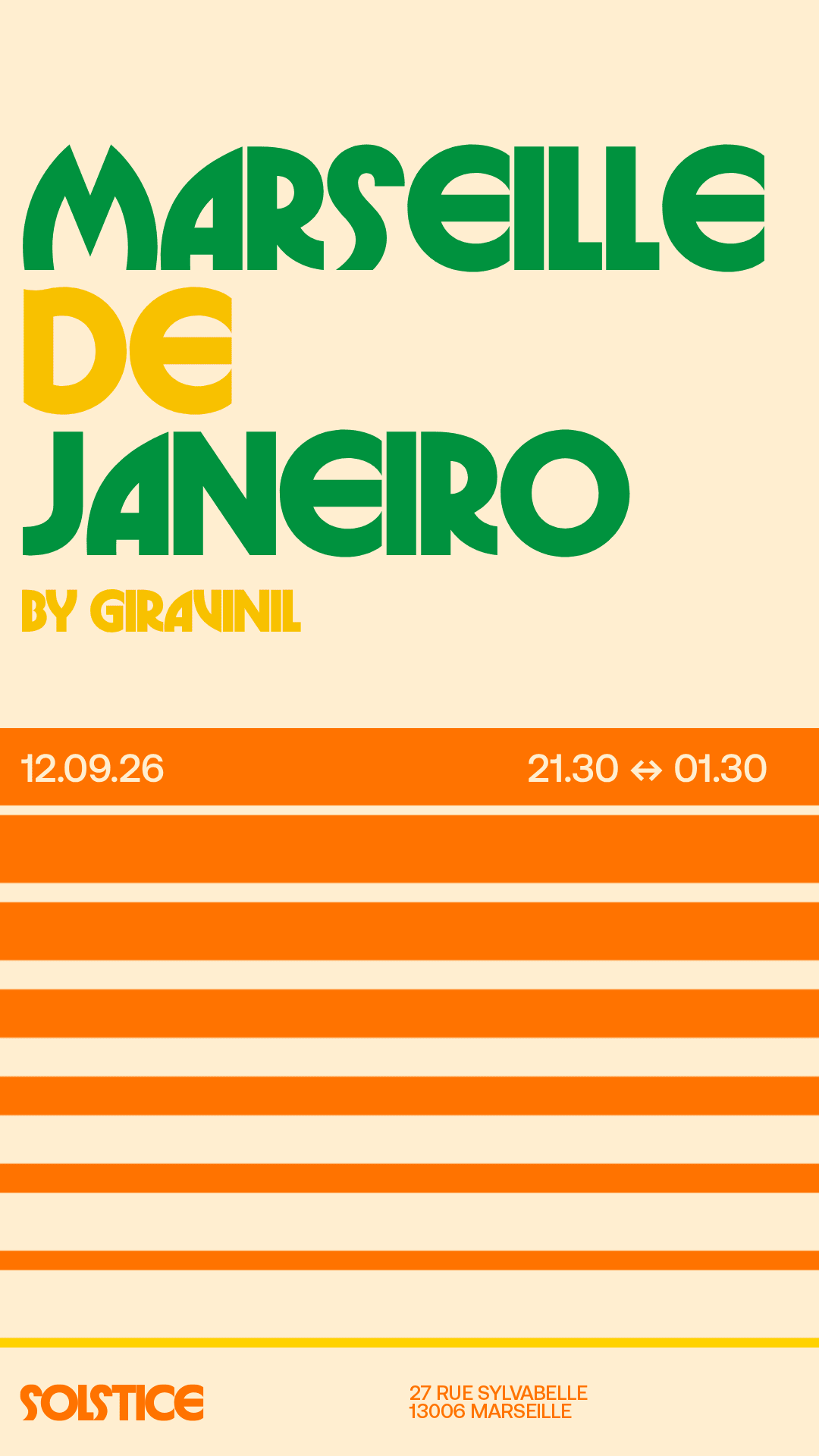 Marseille De Janeiro Avec Giravinil