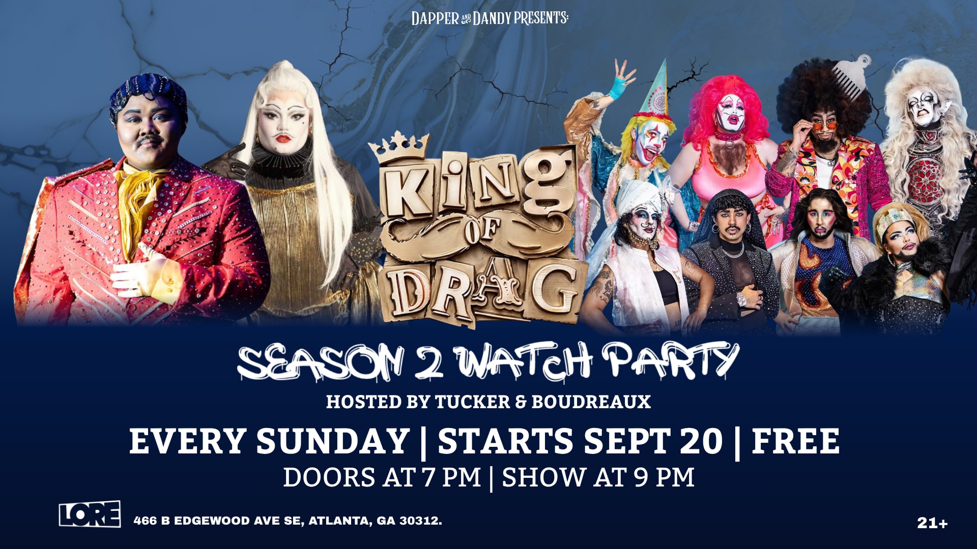 King Of Drag Premiere Watch Party