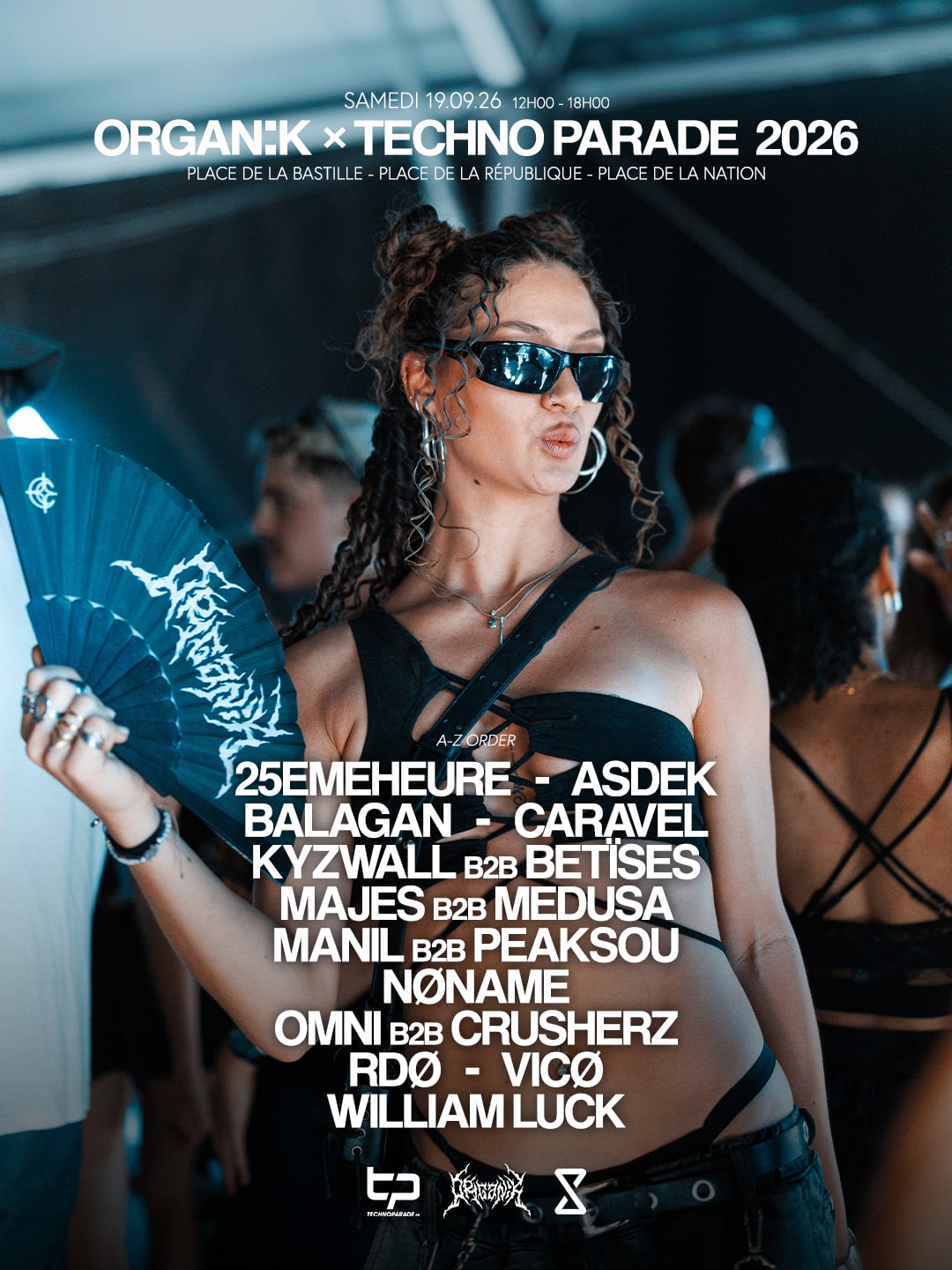 Organïk × Techno Parade 2026