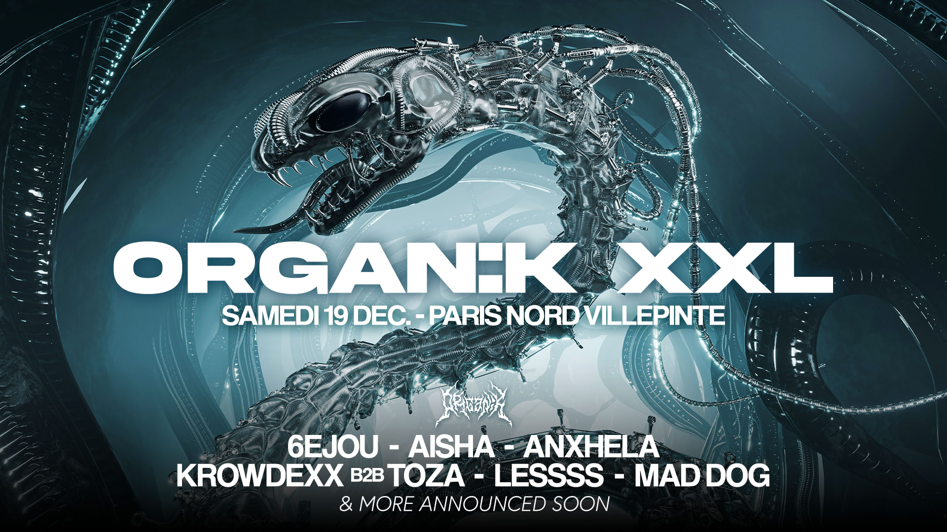 Organïk Xxl 2026 - Indoor