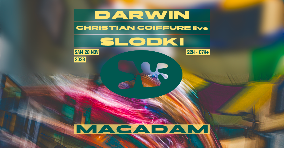 Macadam • Darwin ~ Christian Coiffure (Live) ~ Slodki