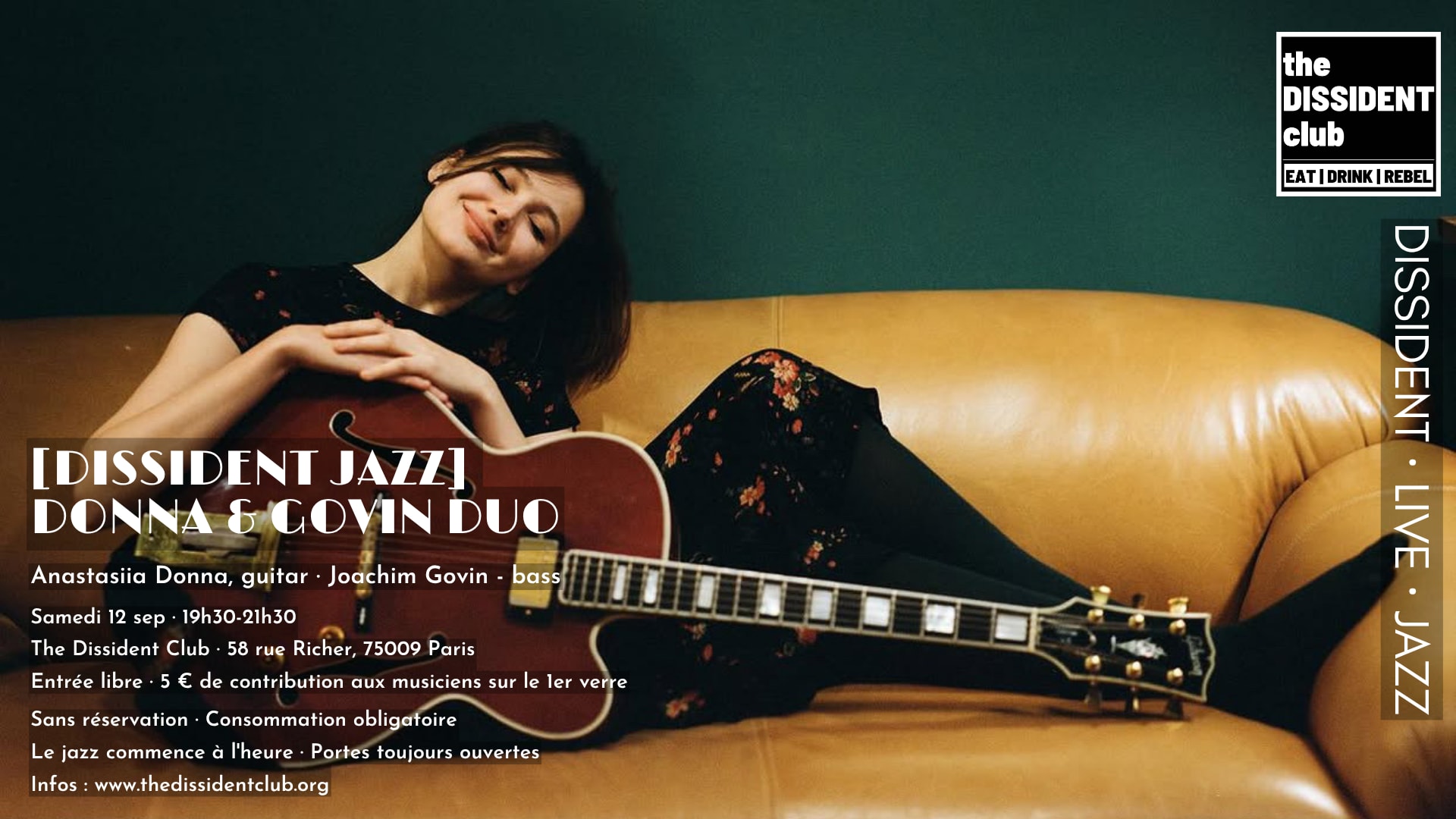 [Dissident Jazz] Donna & Govin Duo