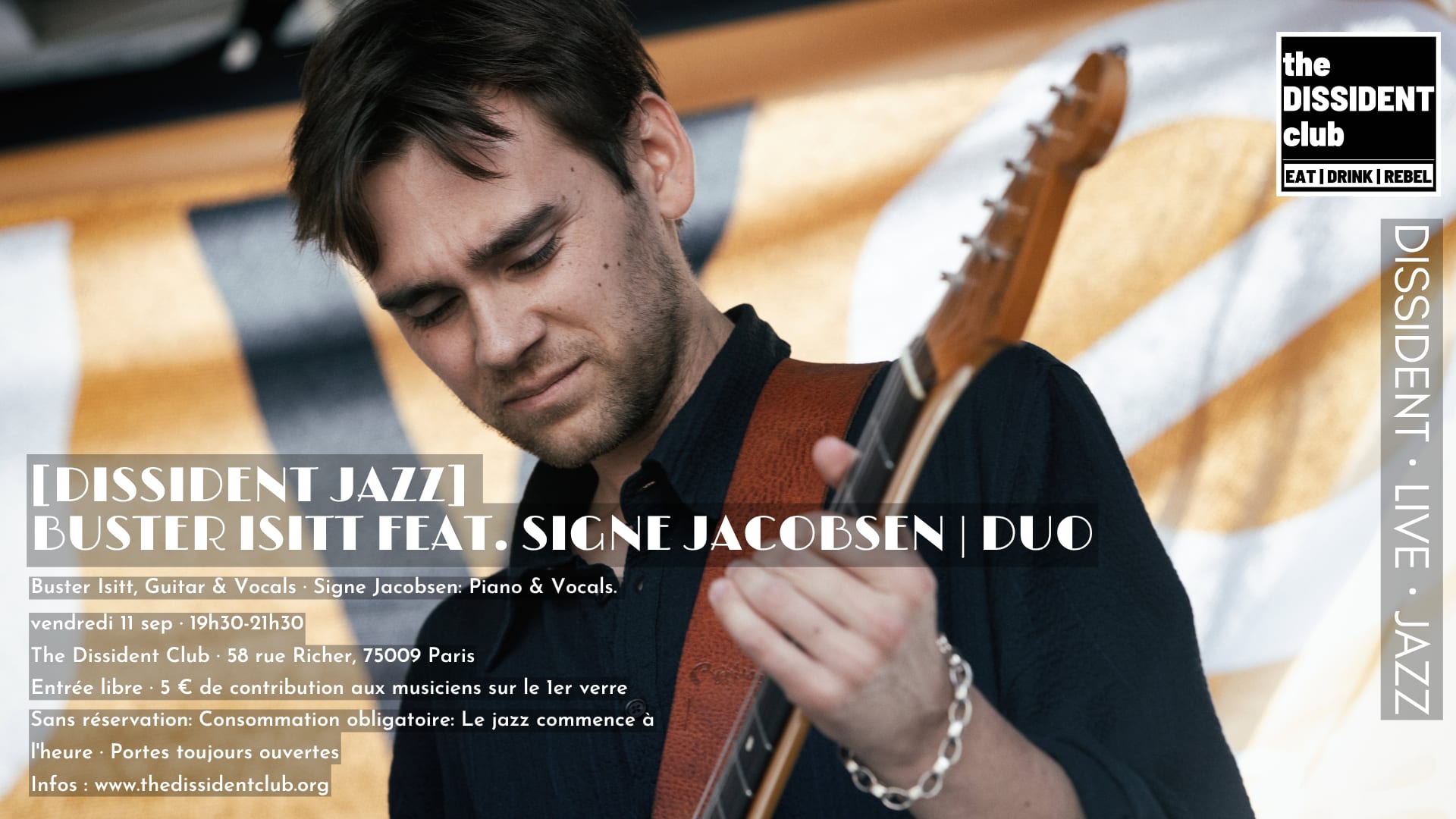 [Dissident Jazz] Buster Isitt Feat. Signe Jacobsen | Duo