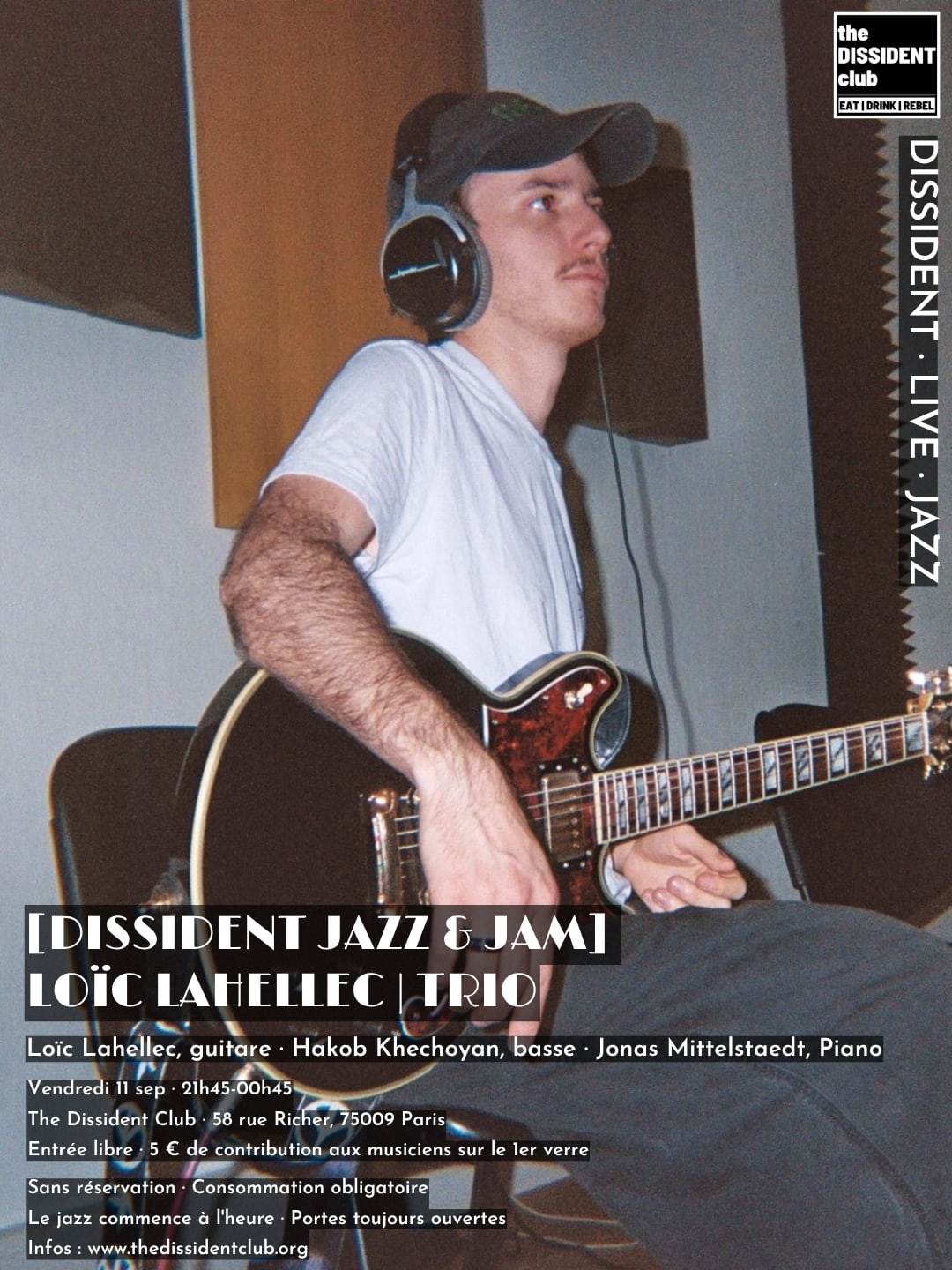 [Dissident Jazz & Jam] Loïc Lahellec | Trio