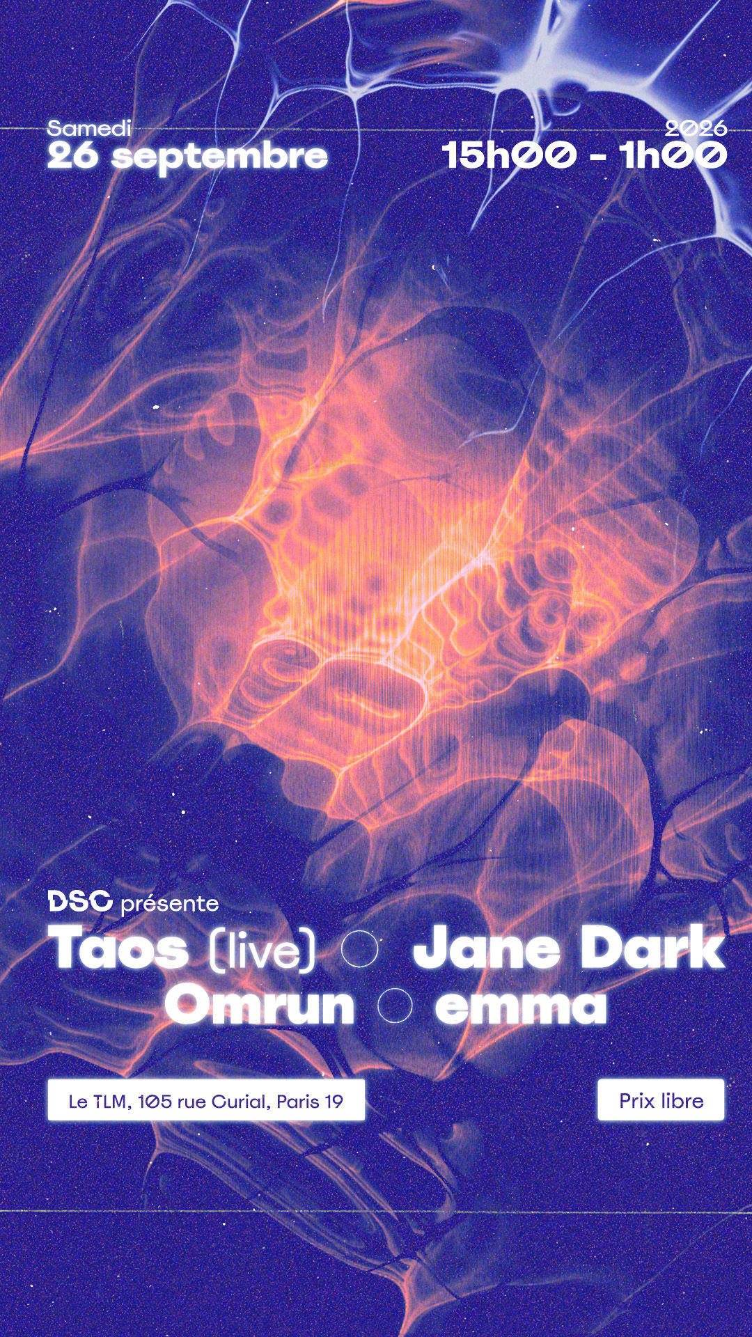 Dissociate Présente : Taos (Live), Jane Dark, Emma & Omrun