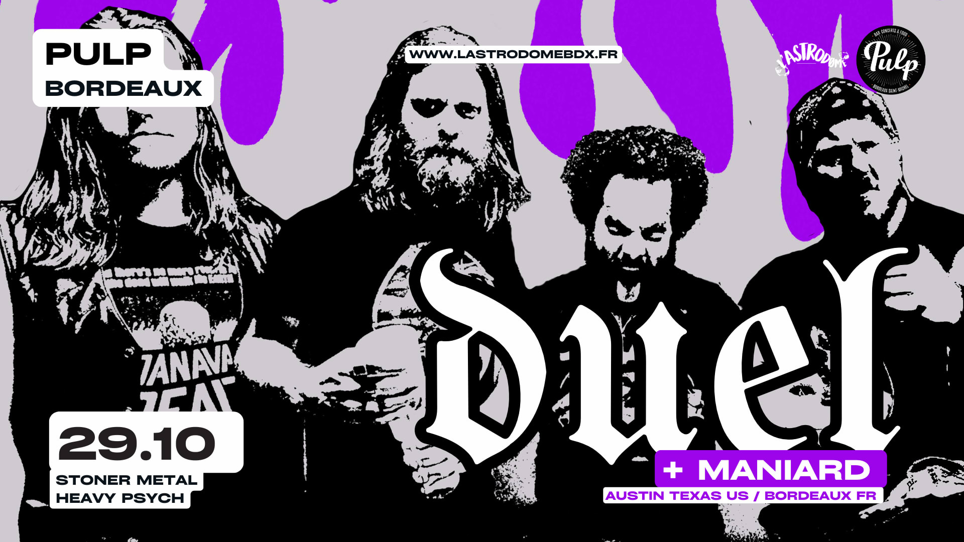 Duel + Maniard - Pulp Bordeaux