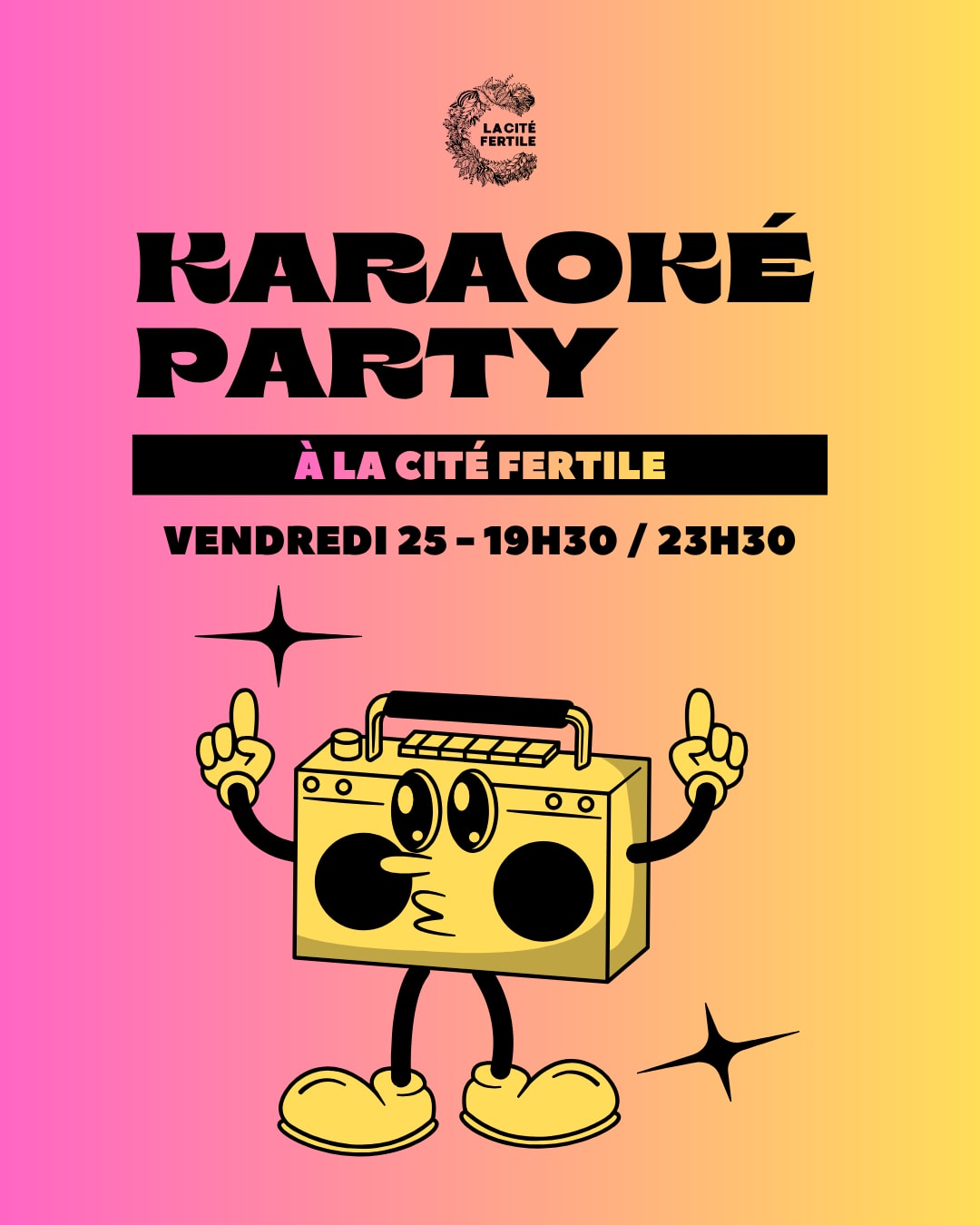 Karaoké Party X Cité Fertile