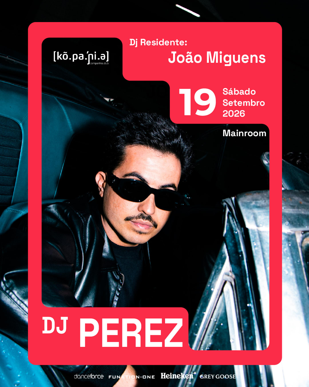 Dj Perez : Sábado : 19 De Setembro