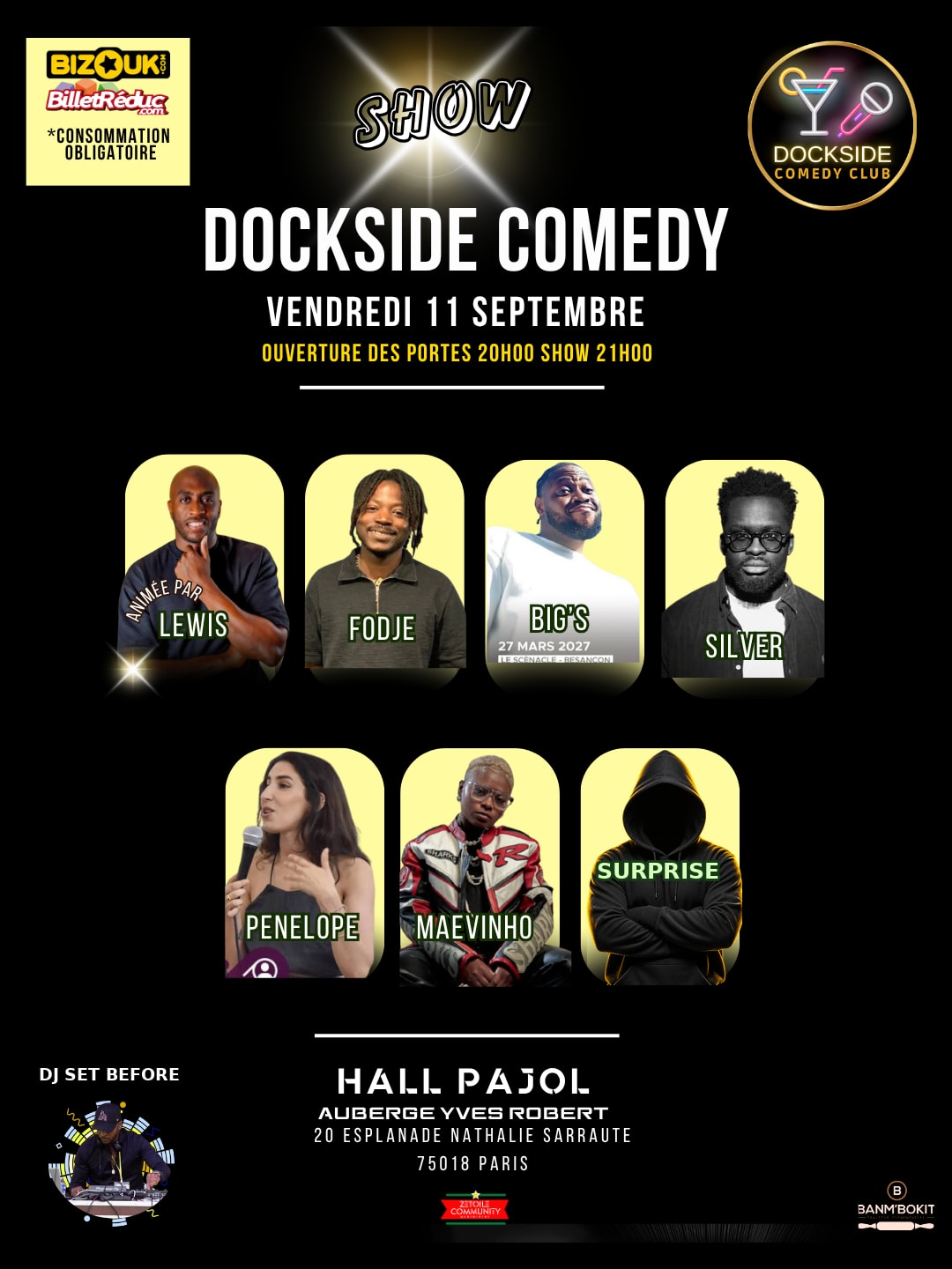 Dockside Comedy Show Stand Up