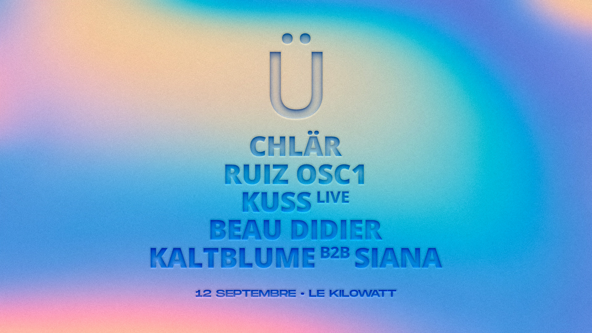 3 Years Of Grüv (Open Air) • Chlär, Ruiz Osc1, Kuss (Live)..