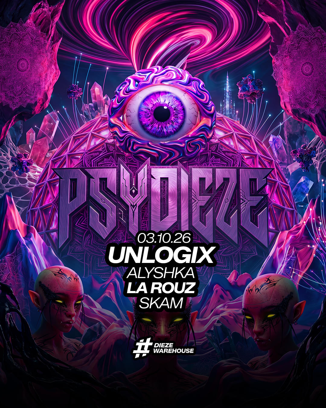 Psydieze : Unlogix And More... (Psytrance)