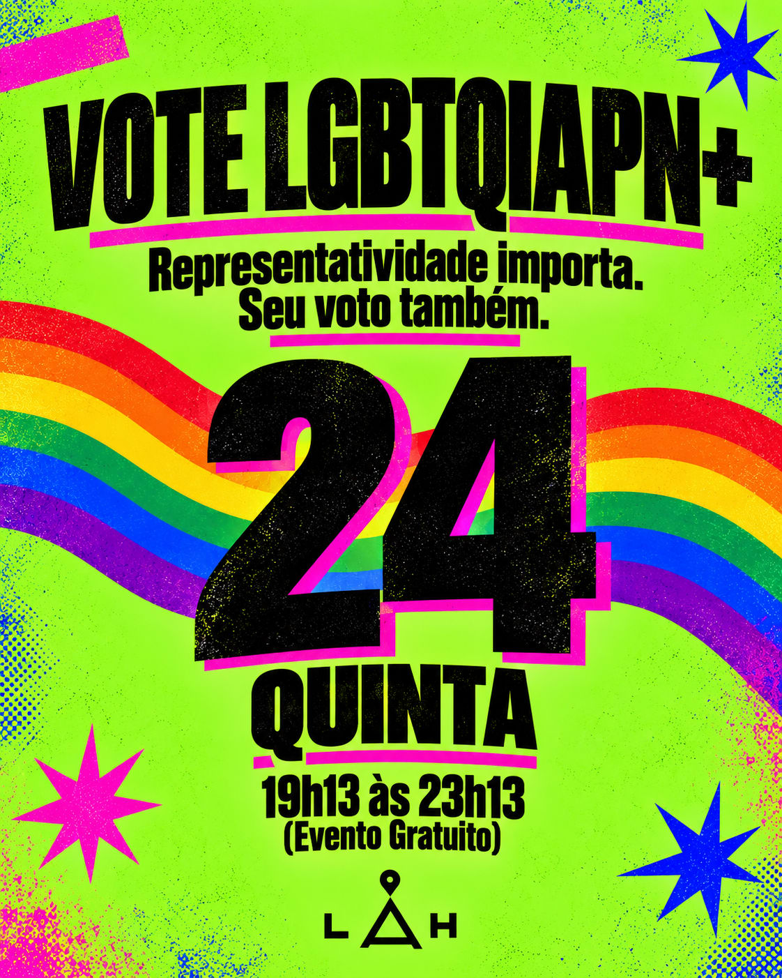24/9 Vote Lgbtqiapn+ Representatividade Importa Seu Voto Tb