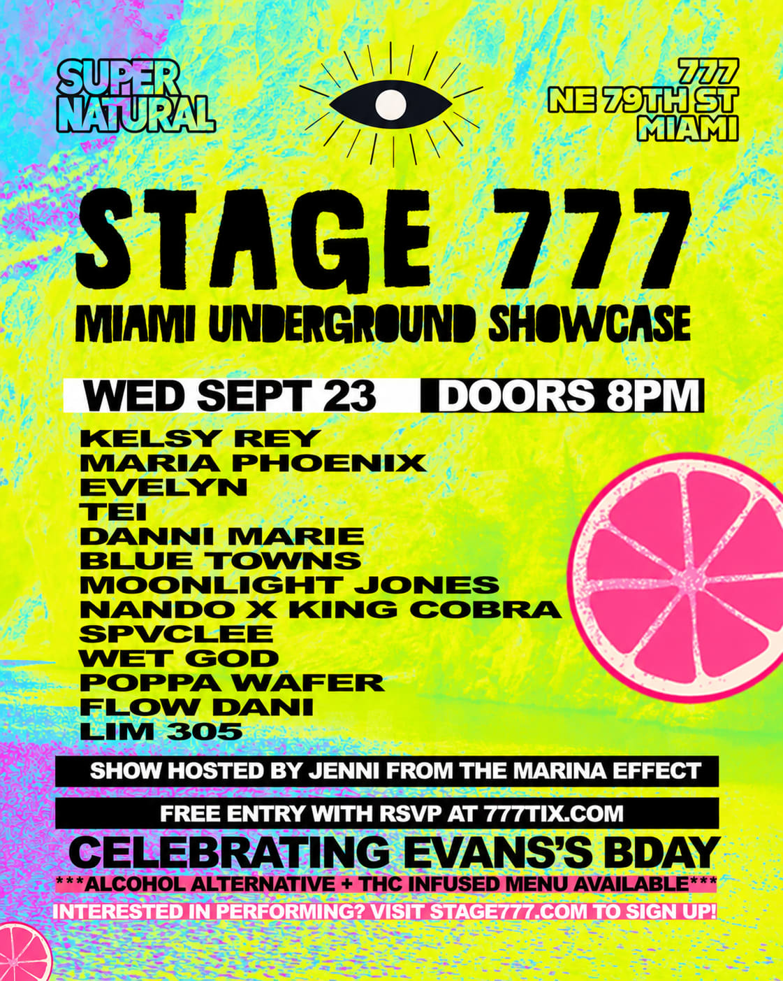 Stage 777: Miami Underground Showcase