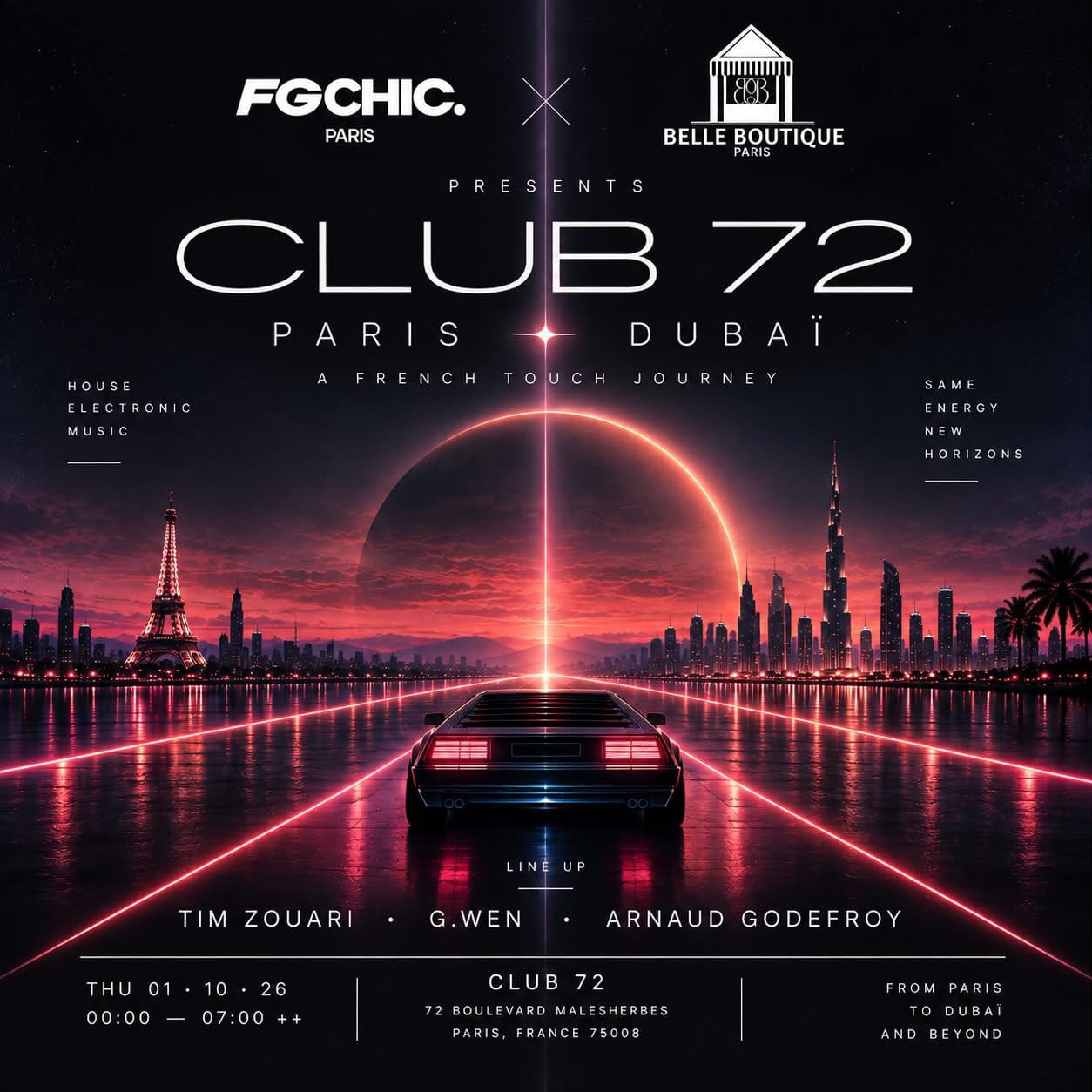 Paris X Dubaï @Club 72