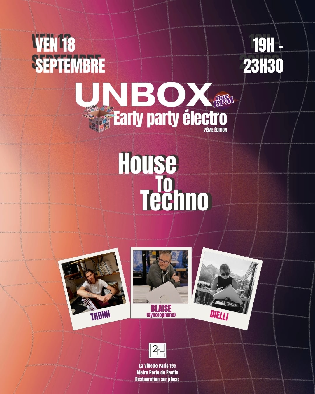 Unbox #7 · Early Party · House To Techno