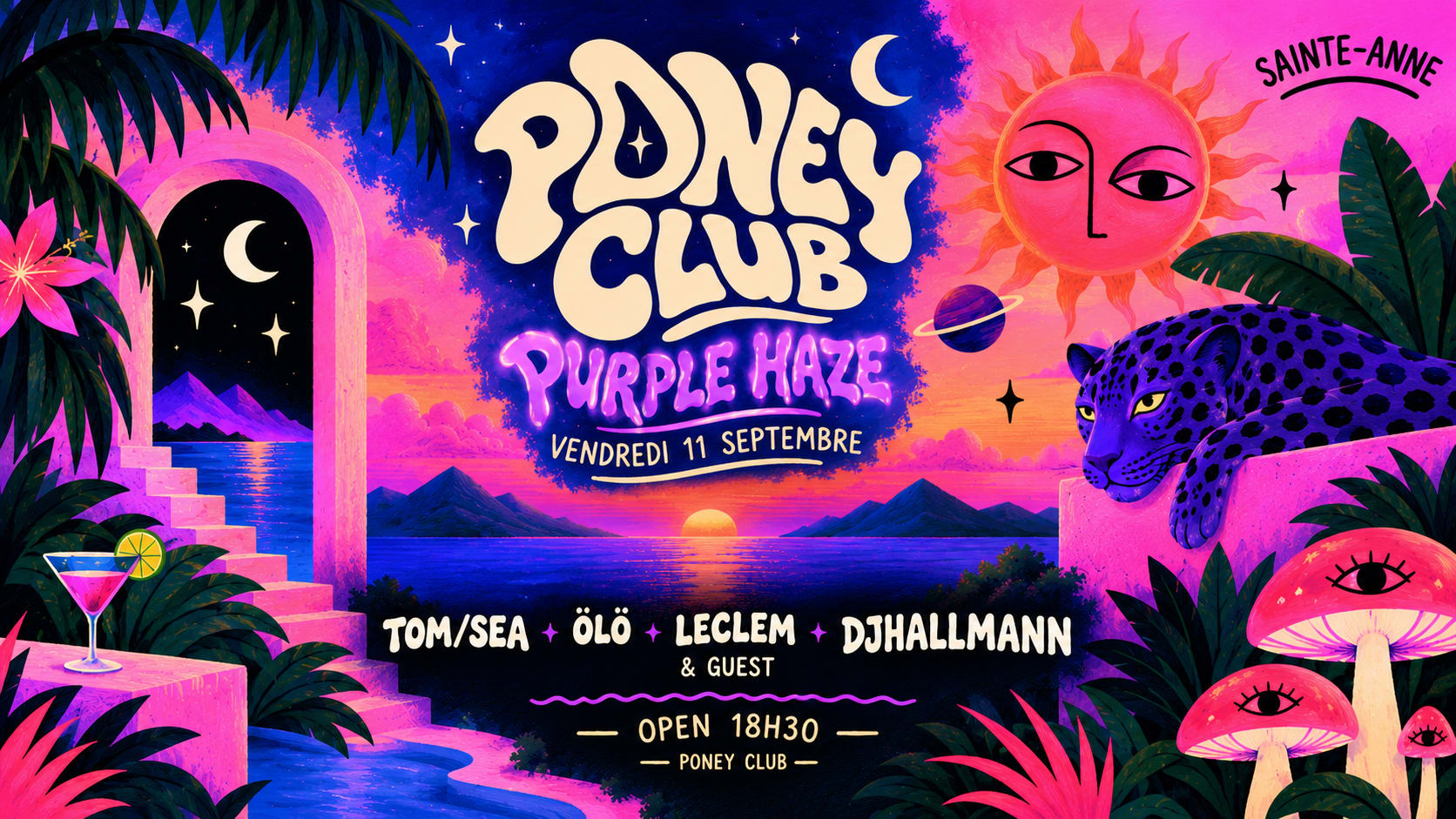 Poneyclub - Purple Haze @Galbas Kafé