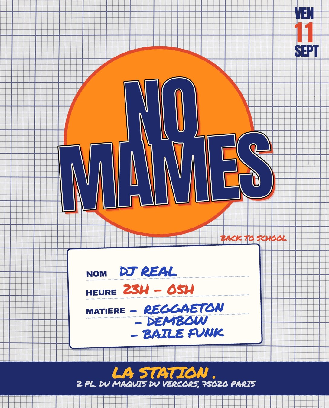 No Mames Back To School