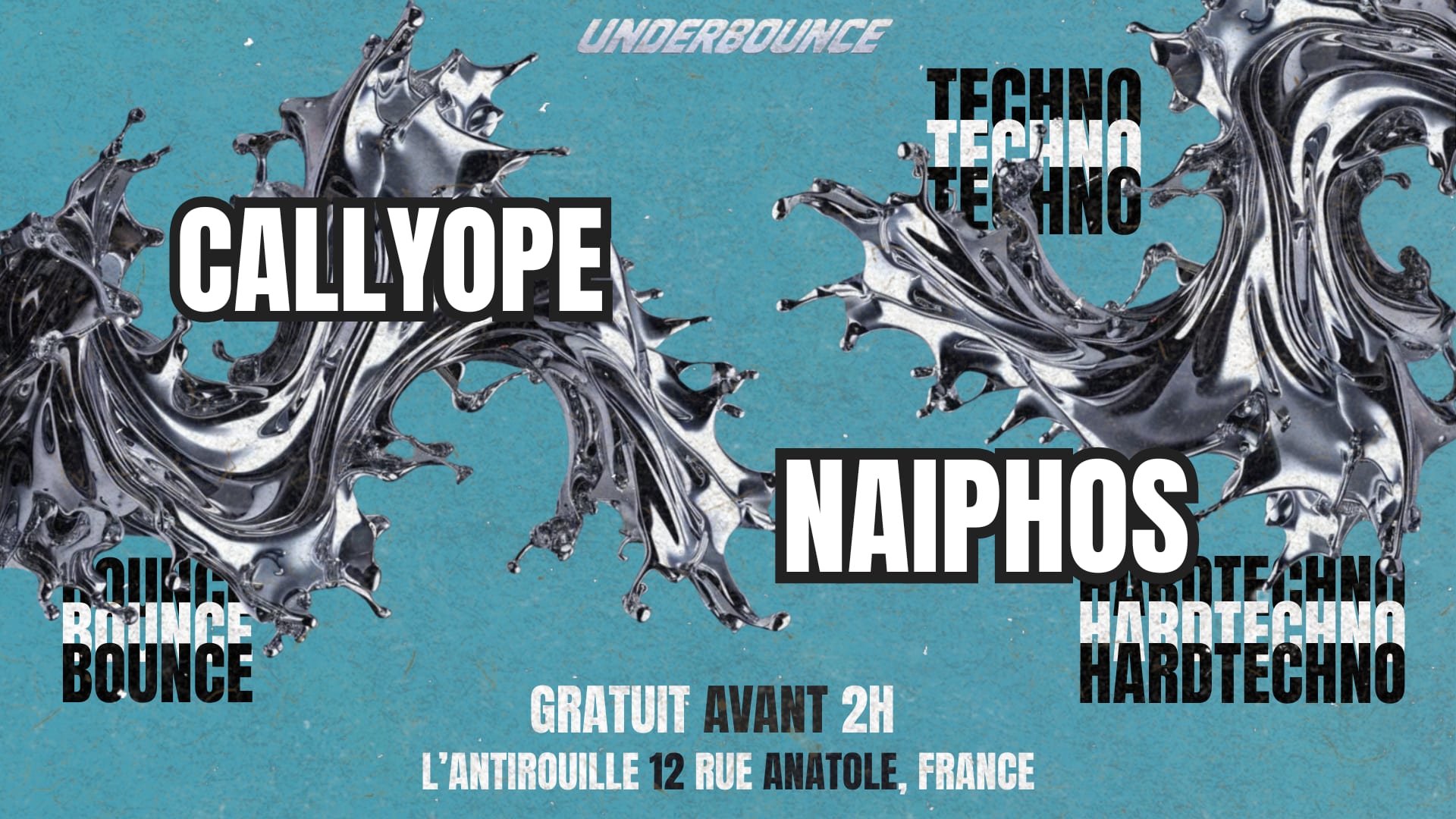Unerbounce L'antirouille Callyope X Naiphos