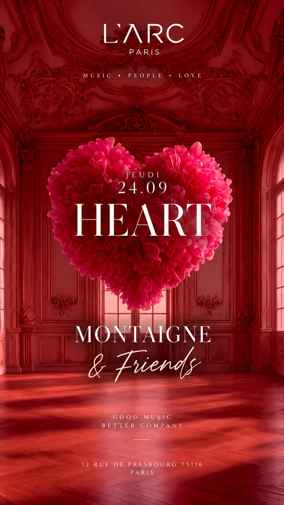 Heart By Montaigne At L'arc Paris