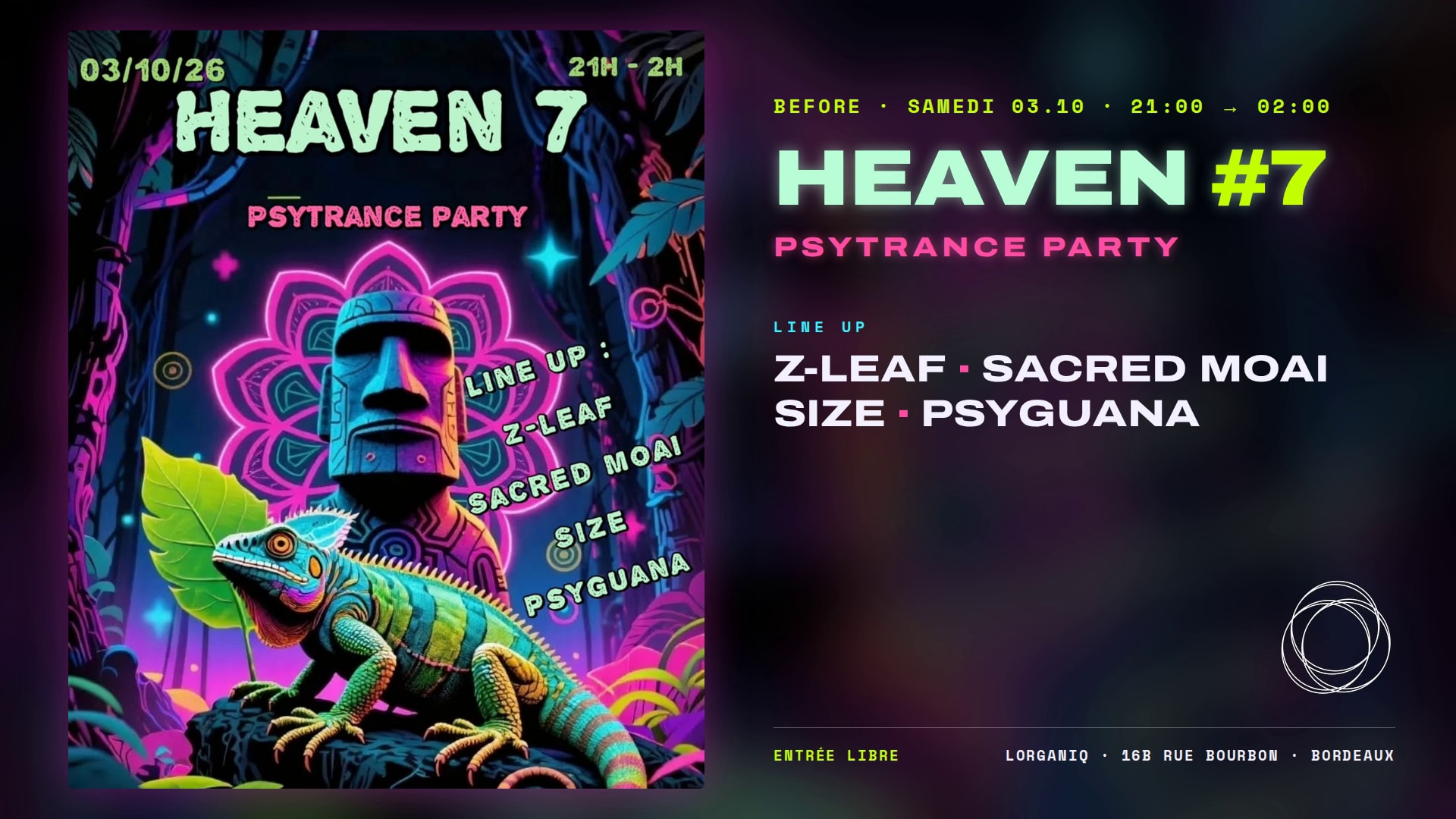Heaven #7 — Psytrance Party
