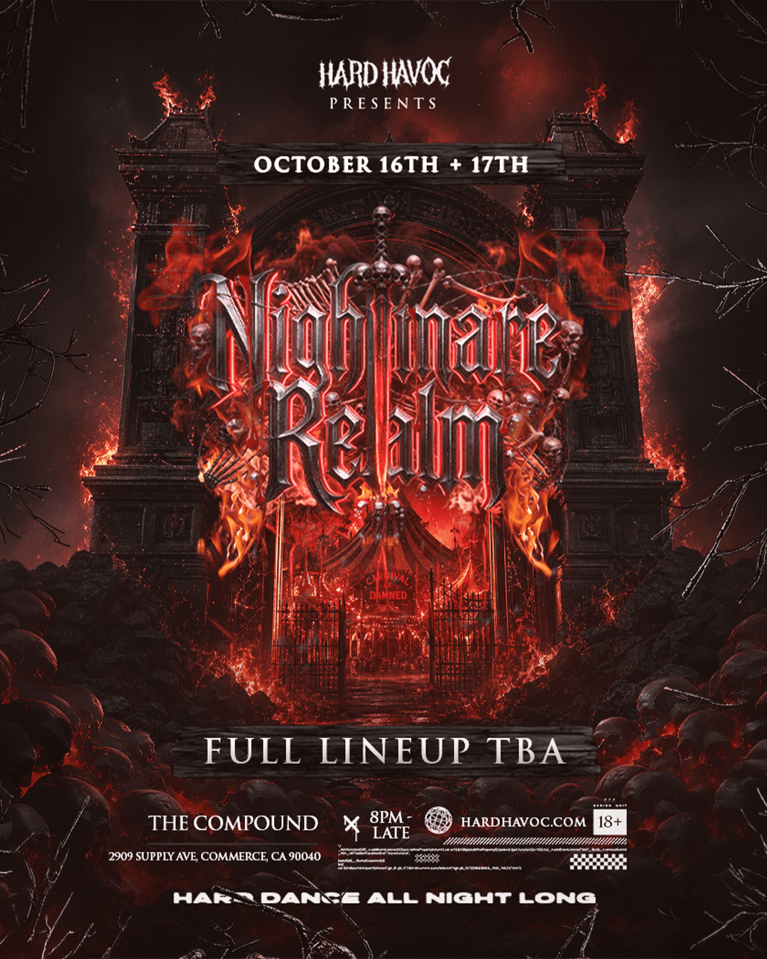 Hard Havoc Presents: Nightmare Realm ( 2 Days)