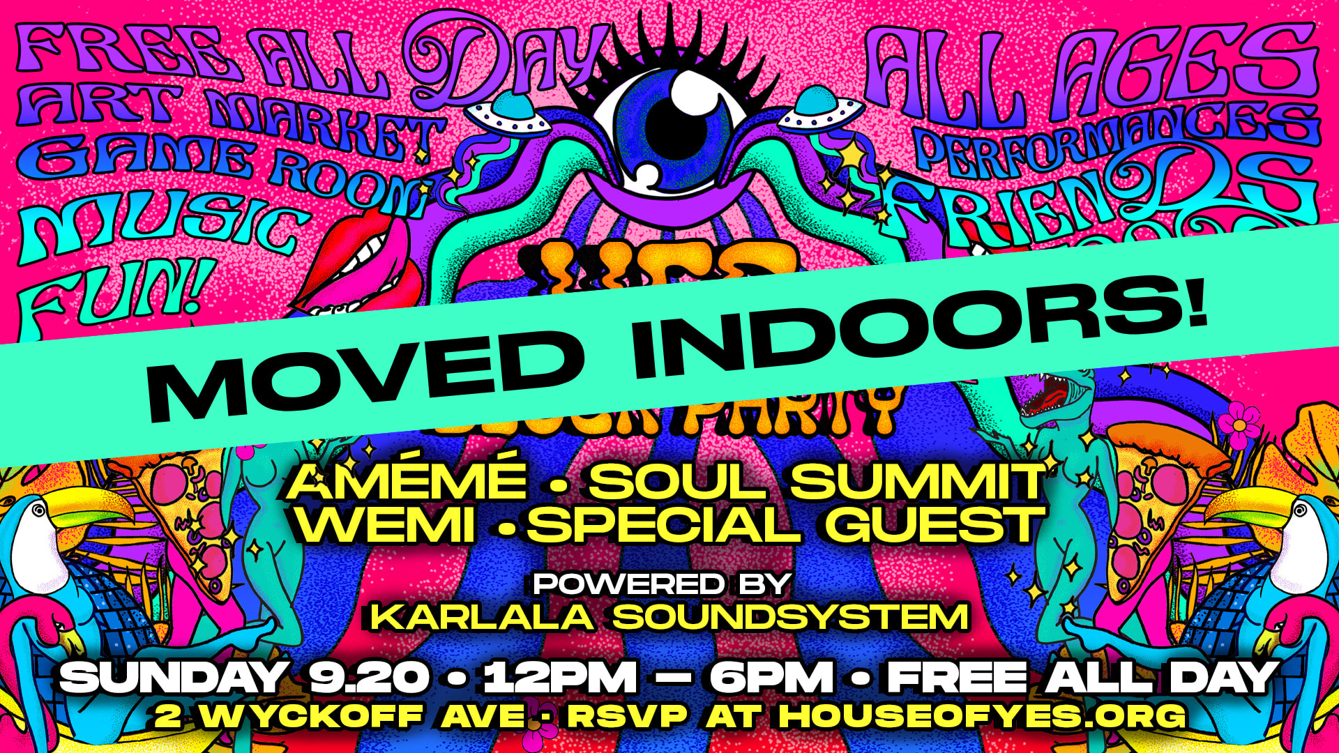 Yes Block Party [Moved Indoors!]