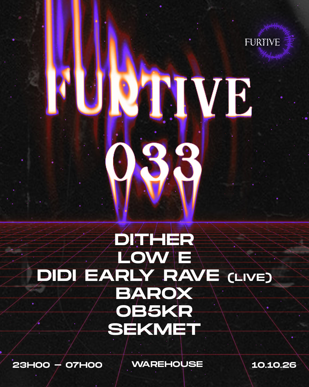 Furtive 33 - Warehouse