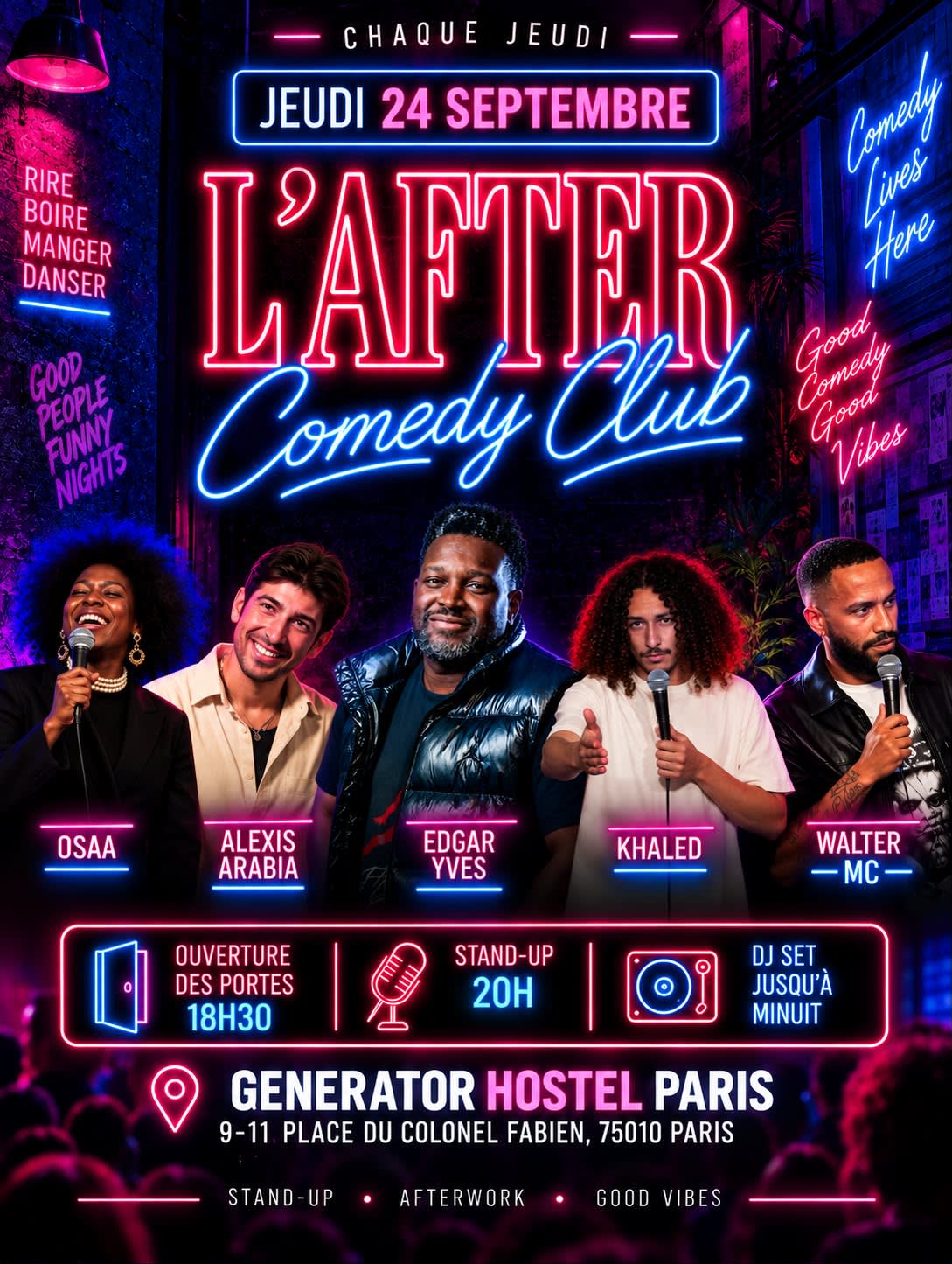🎤 L’After Comedy Club #2