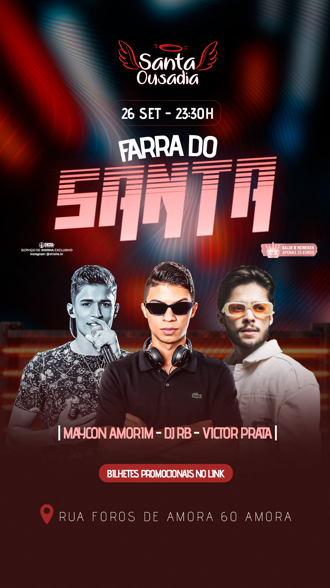 Farra Do Santa - Maycon, Dj Rb, Victor