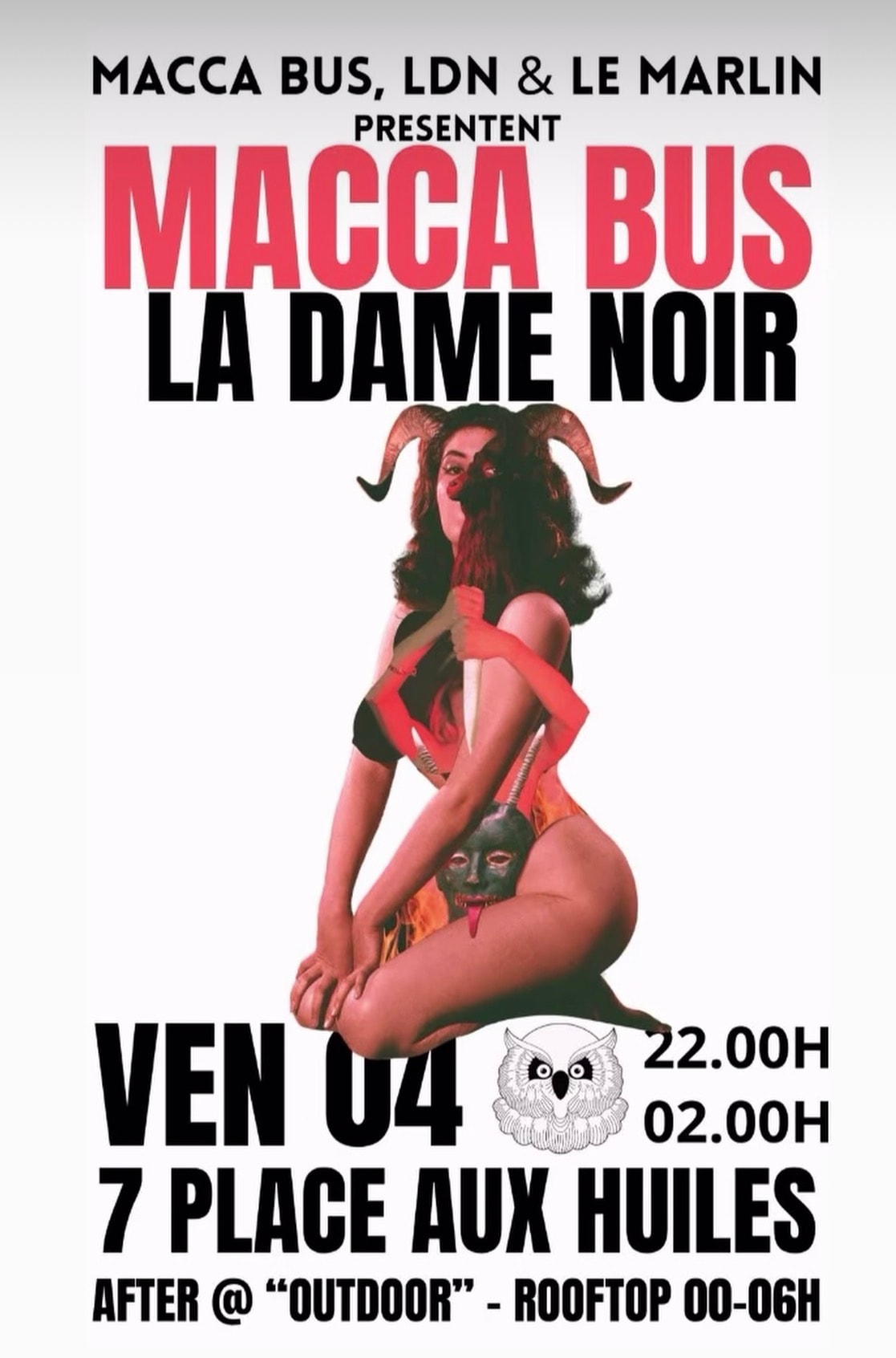 Macca Bus X La Dame Noir @ Marlin