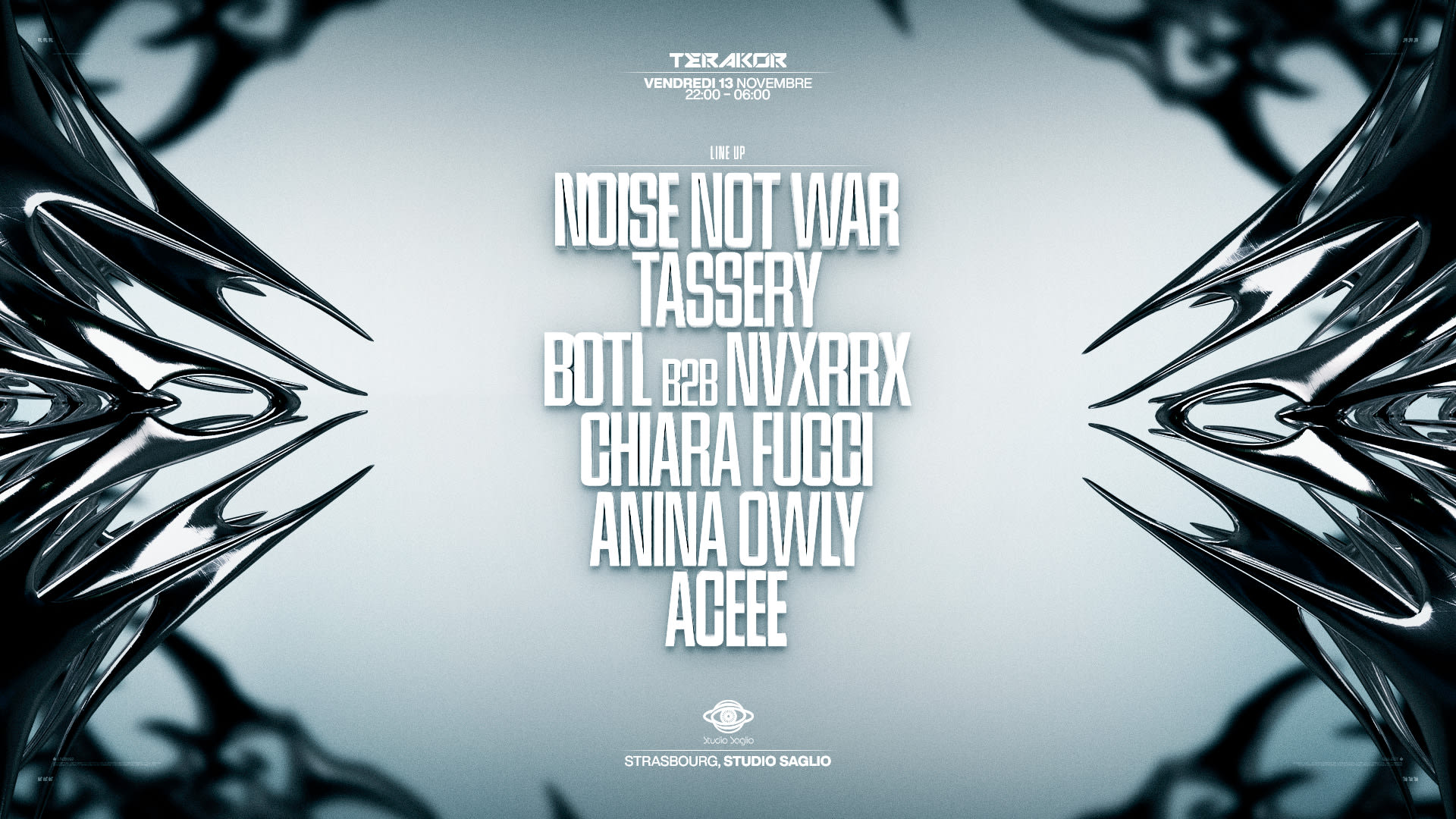 Terakor : Nøctra - Noise Not War, Tassery, Botl B2b Nvxrrx
