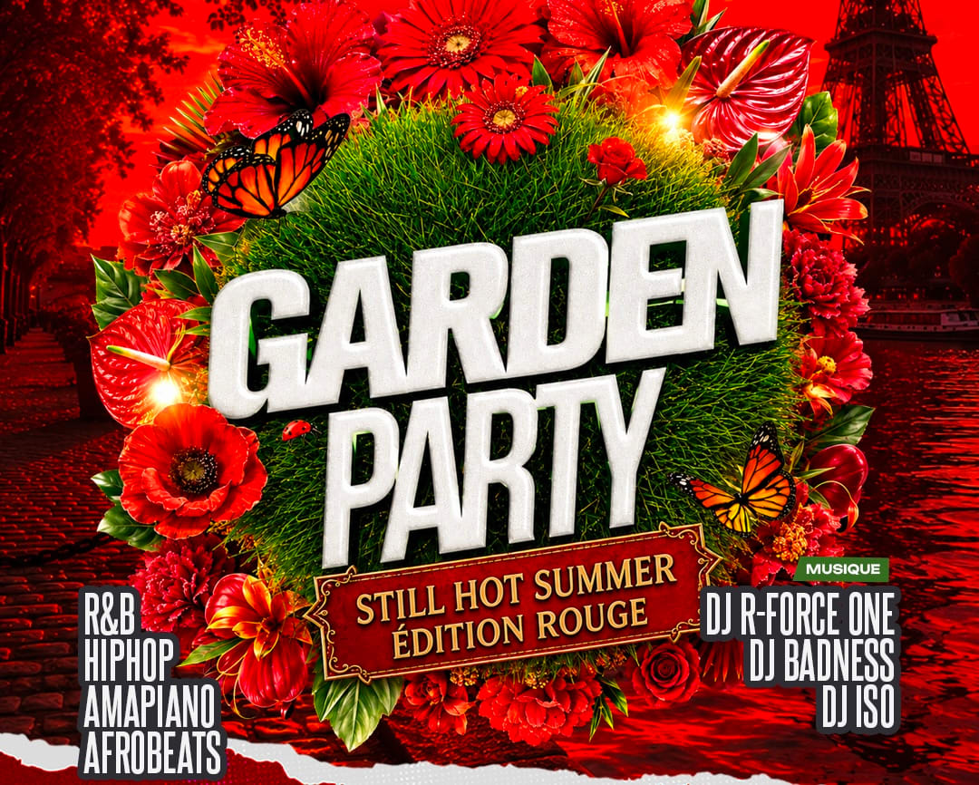 Garden Party | Rouge Edition | Dim 6 Sept | Terrasse - Chil