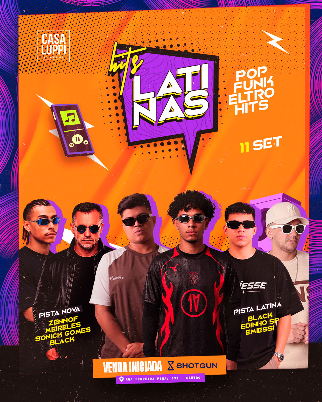 Sexta Do Match - Pista Latina / Pista Pop & Funk - 11/09