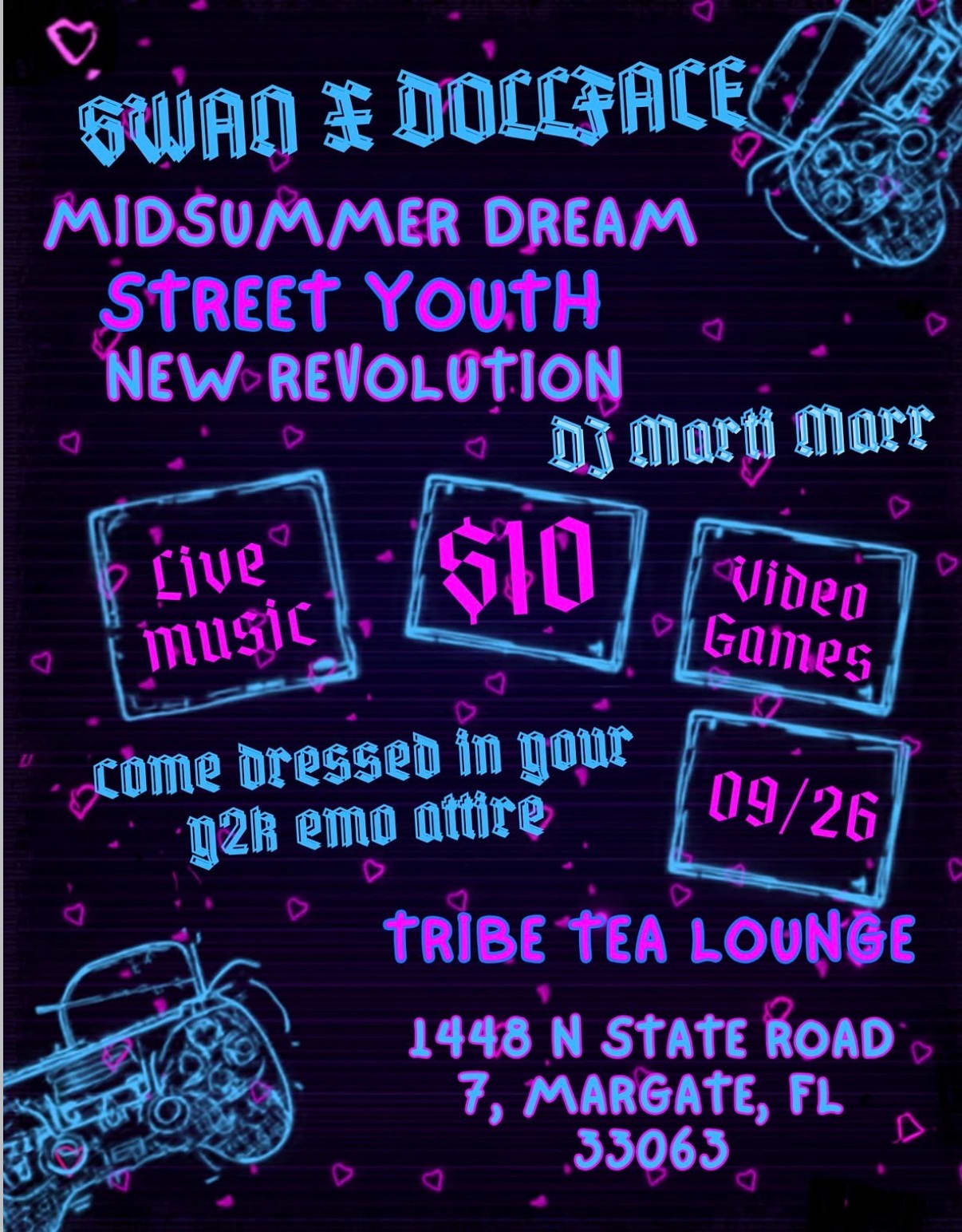 Vendor Fee Emo Night