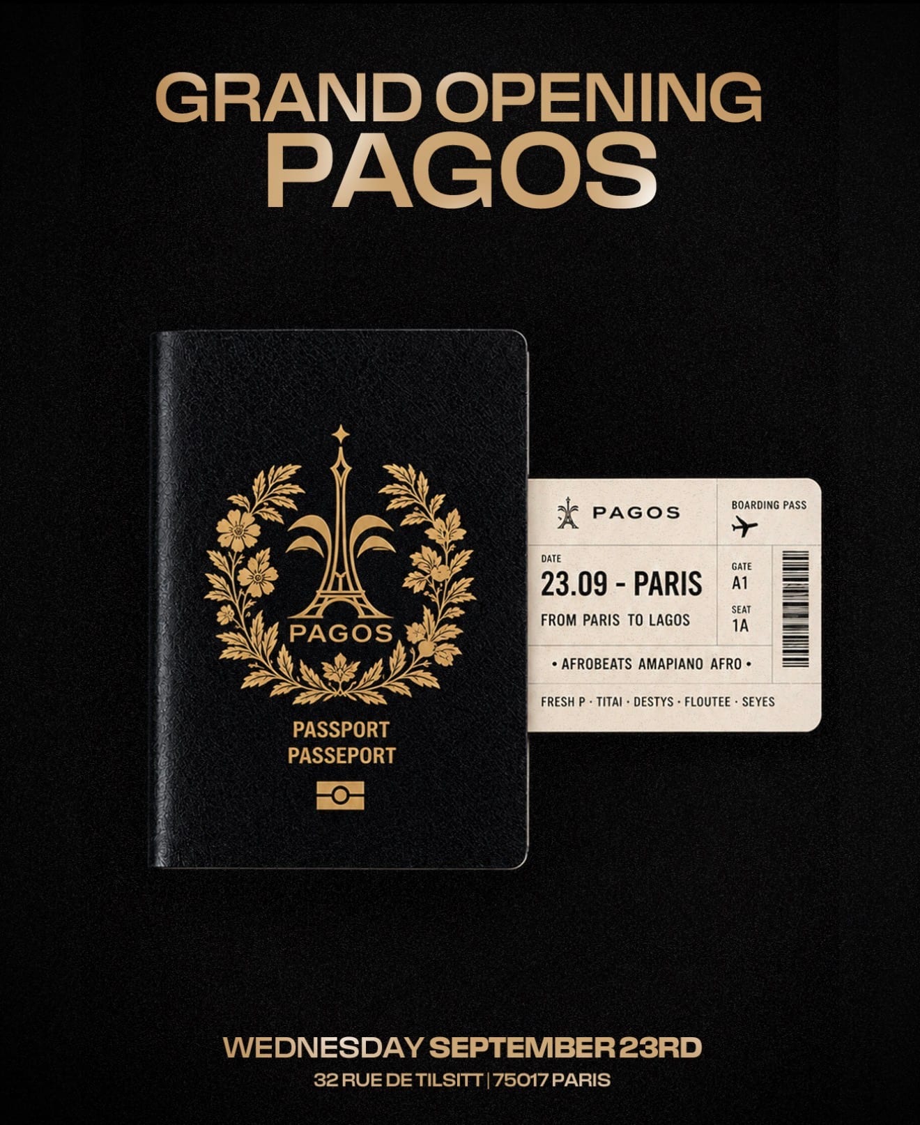 Pagos (Paris To Lagos) - Opening